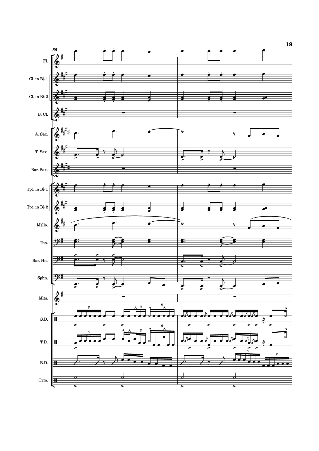 Page 19 of Sheet music PDF Numb - Composer / arranger