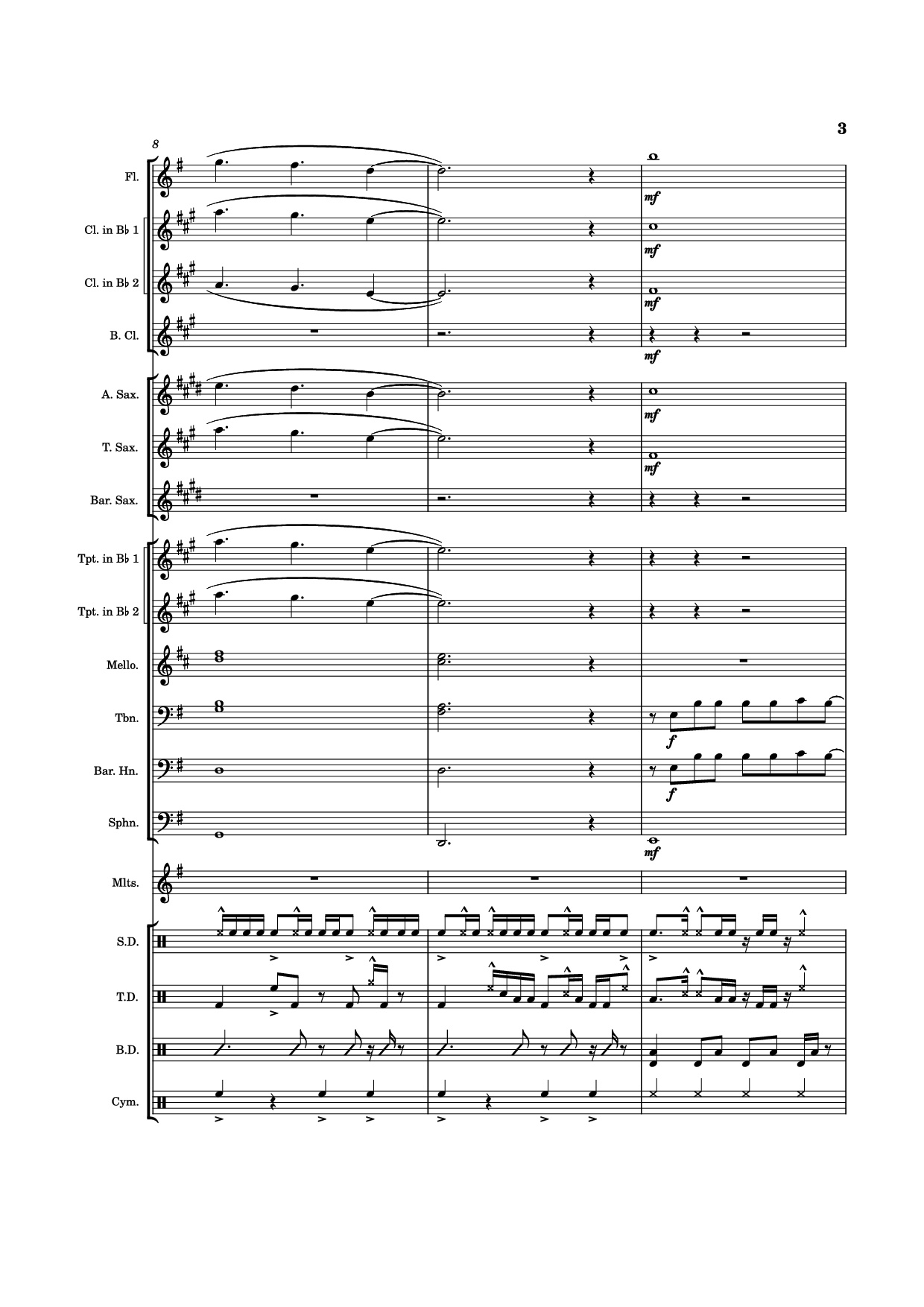 Page 3 of Sheet music PDF Numb - Composer / arranger