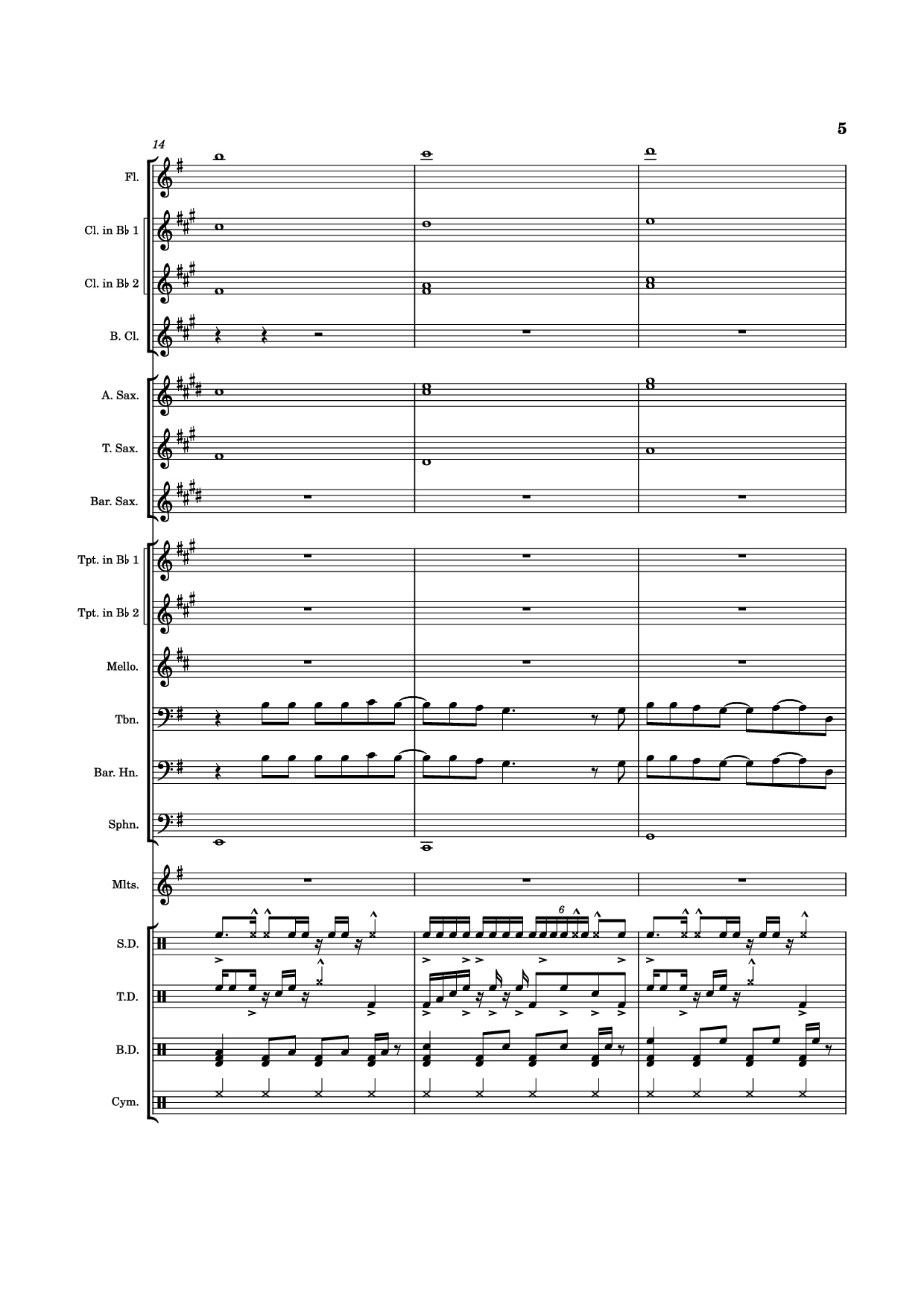 Page 5 of Sheet music PDF Numb - Composer / arranger
