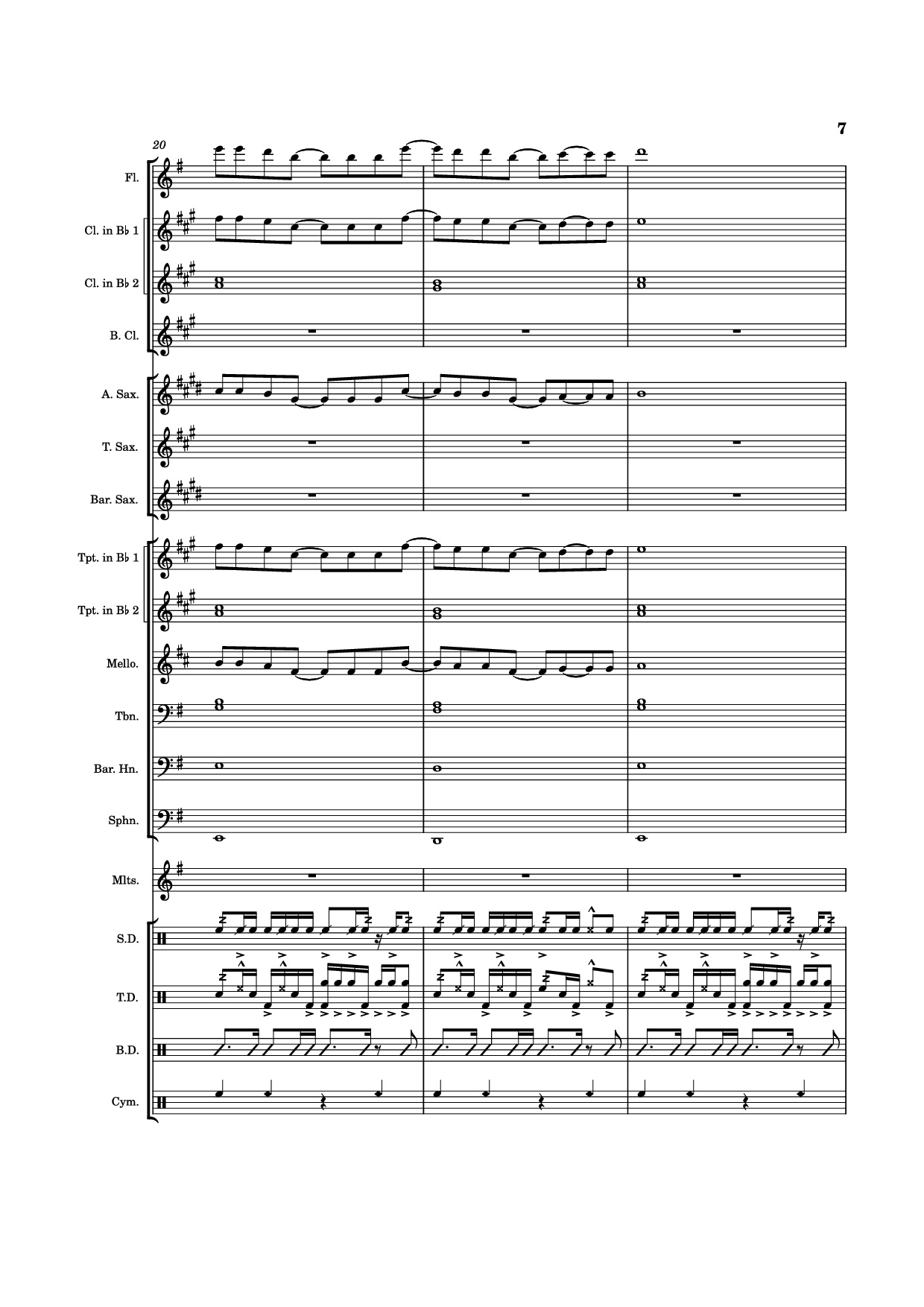 Page 7 of Sheet music PDF Numb - Composer / arranger