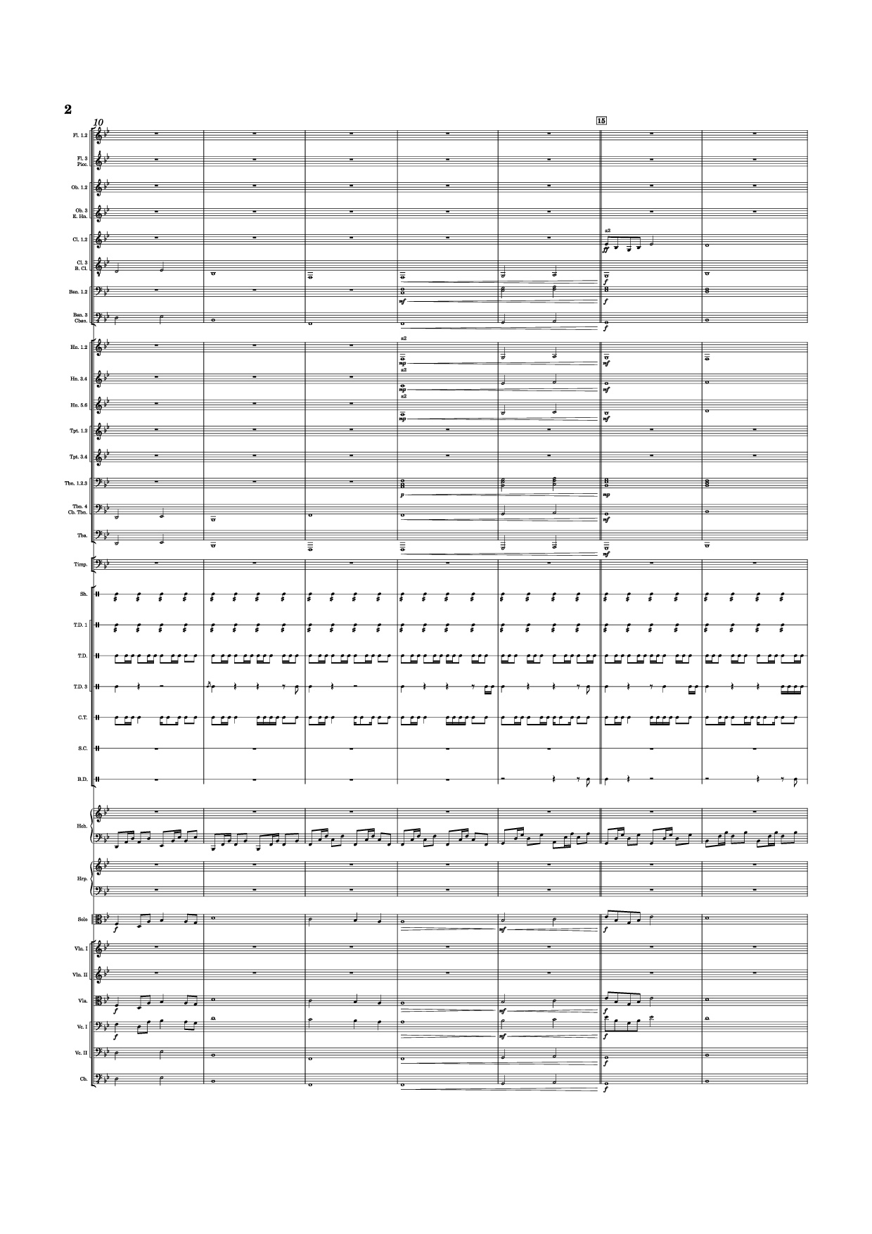 Page 2 of Sheet music PDF Rhaenyra