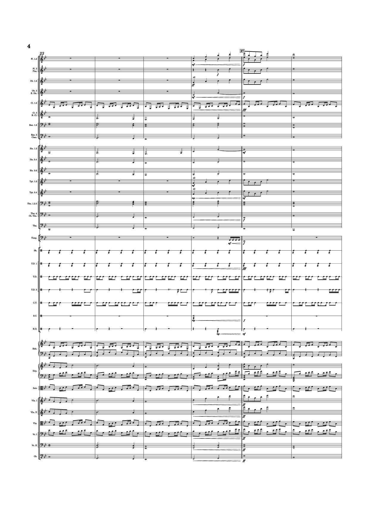 Page 4 of Sheet music PDF Rhaenyra