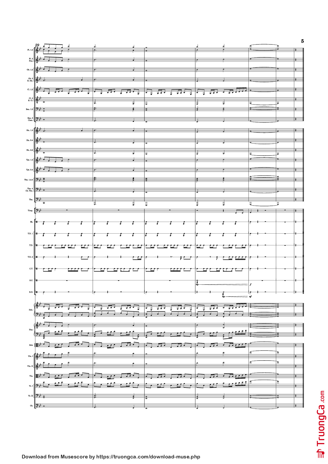 Page 5 of Sheet music PDF Rhaenyra