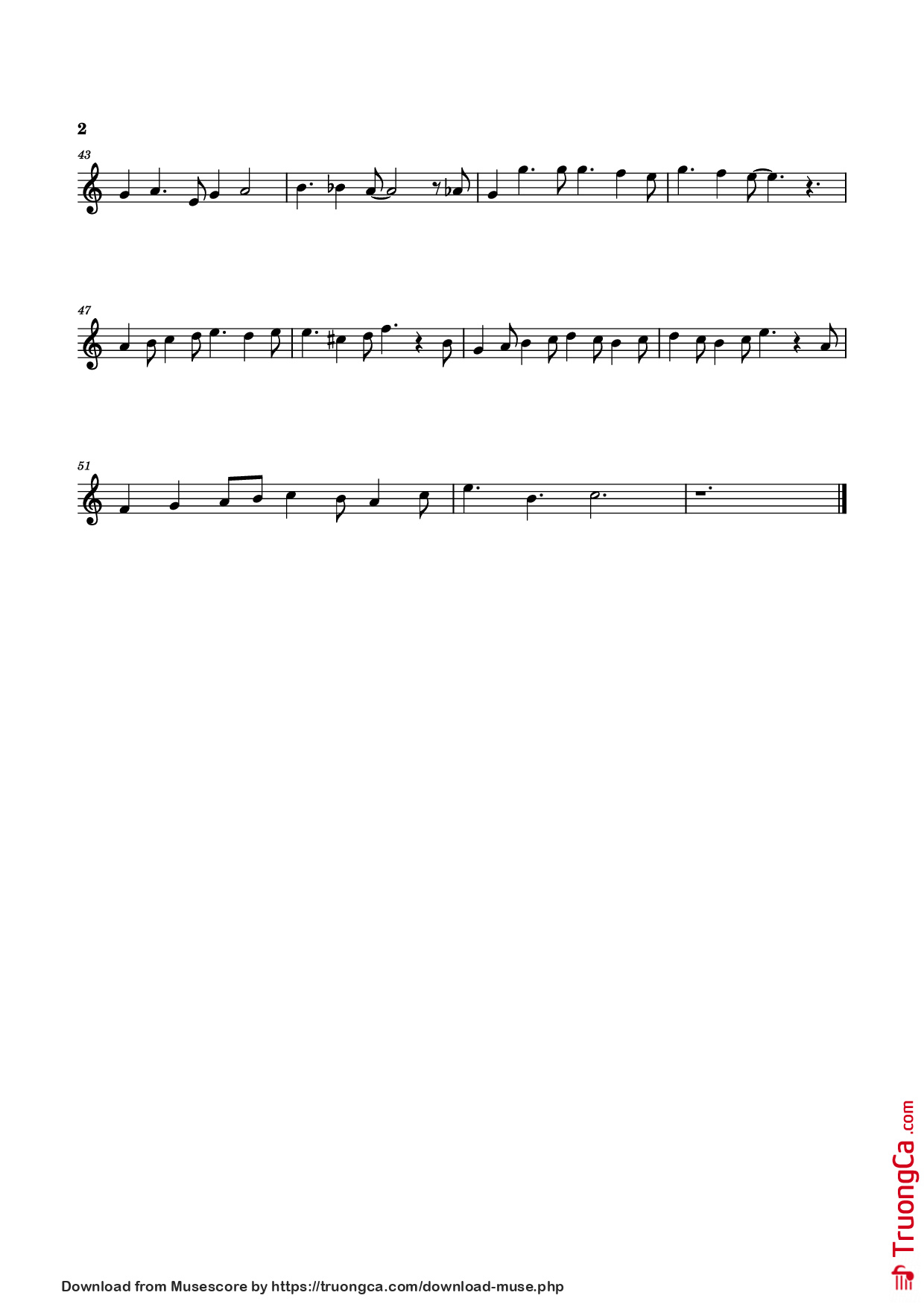 Page 2 of Sheet music PDF Valentine - Original Music by Laufey