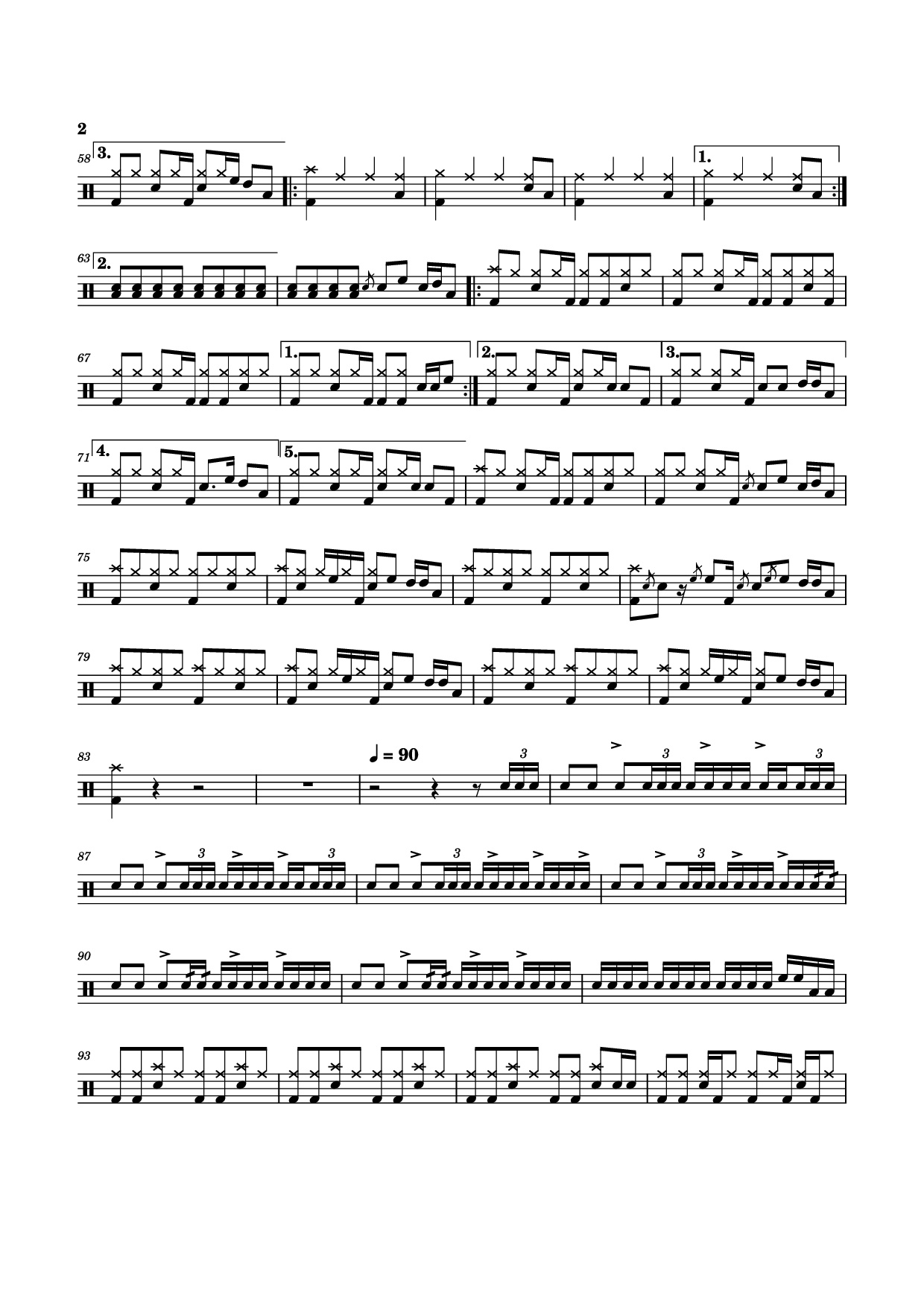 Page 2 of Sheet music PDF November Rain - Guns N