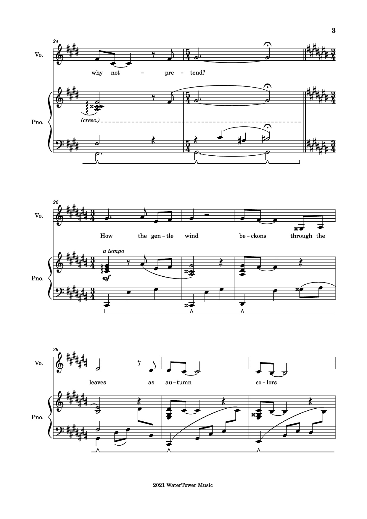 Page 3 of Sheet music PDF Piano Into the Unknown Piano - The Blasting Company