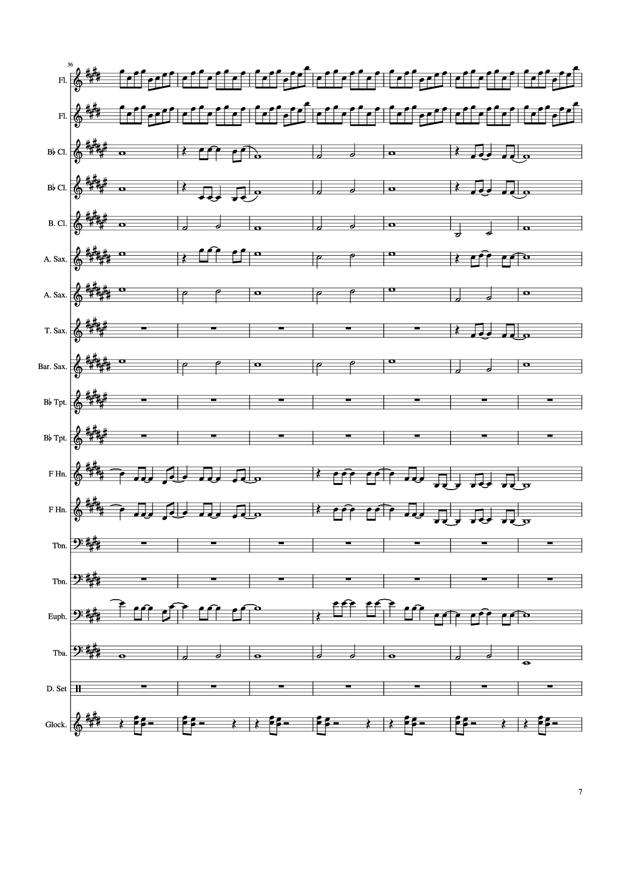 Page 7 of Sheet music PDF Weathering With You - Grand Escape - Arr. Gracia