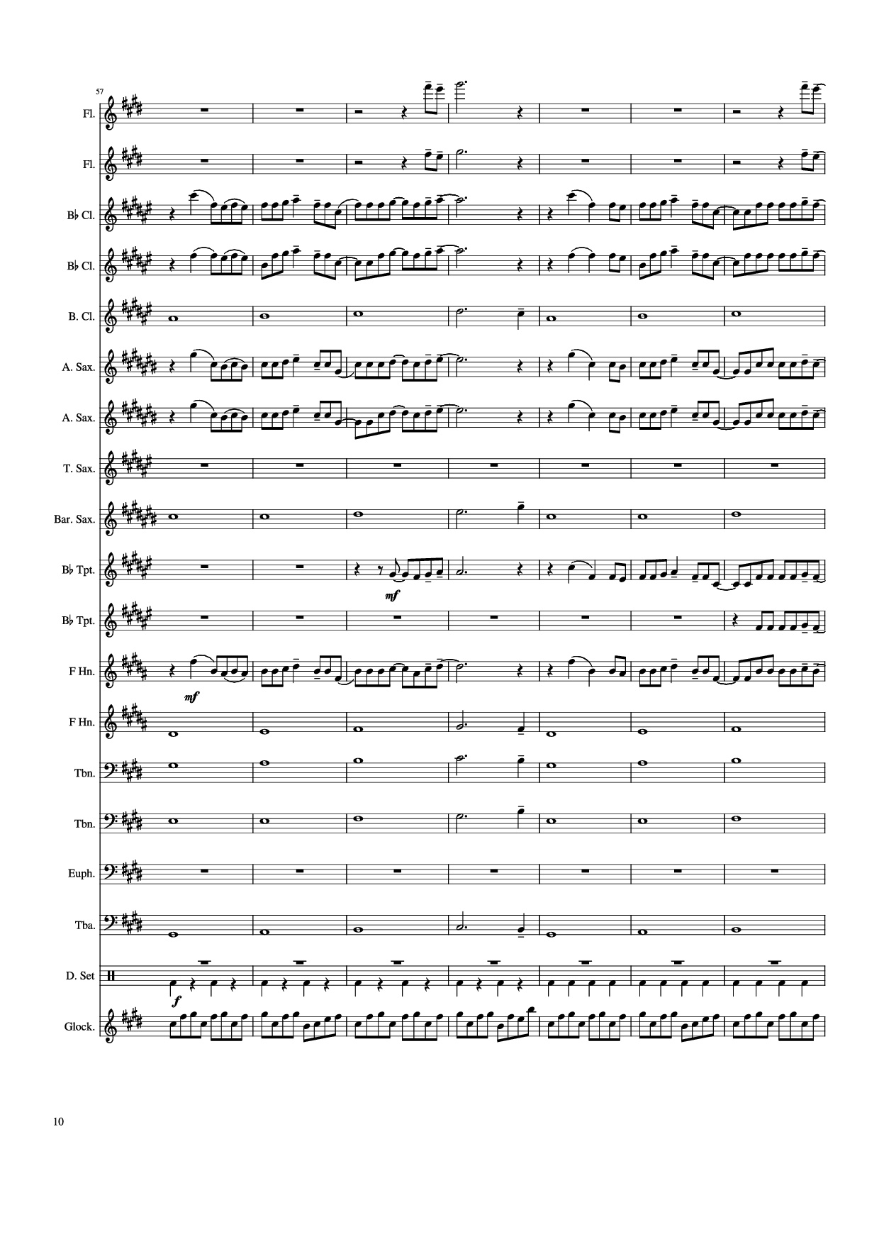 Page 10 of Sheet music PDF Weathering With You - Grand Escape - Arr. Gracia