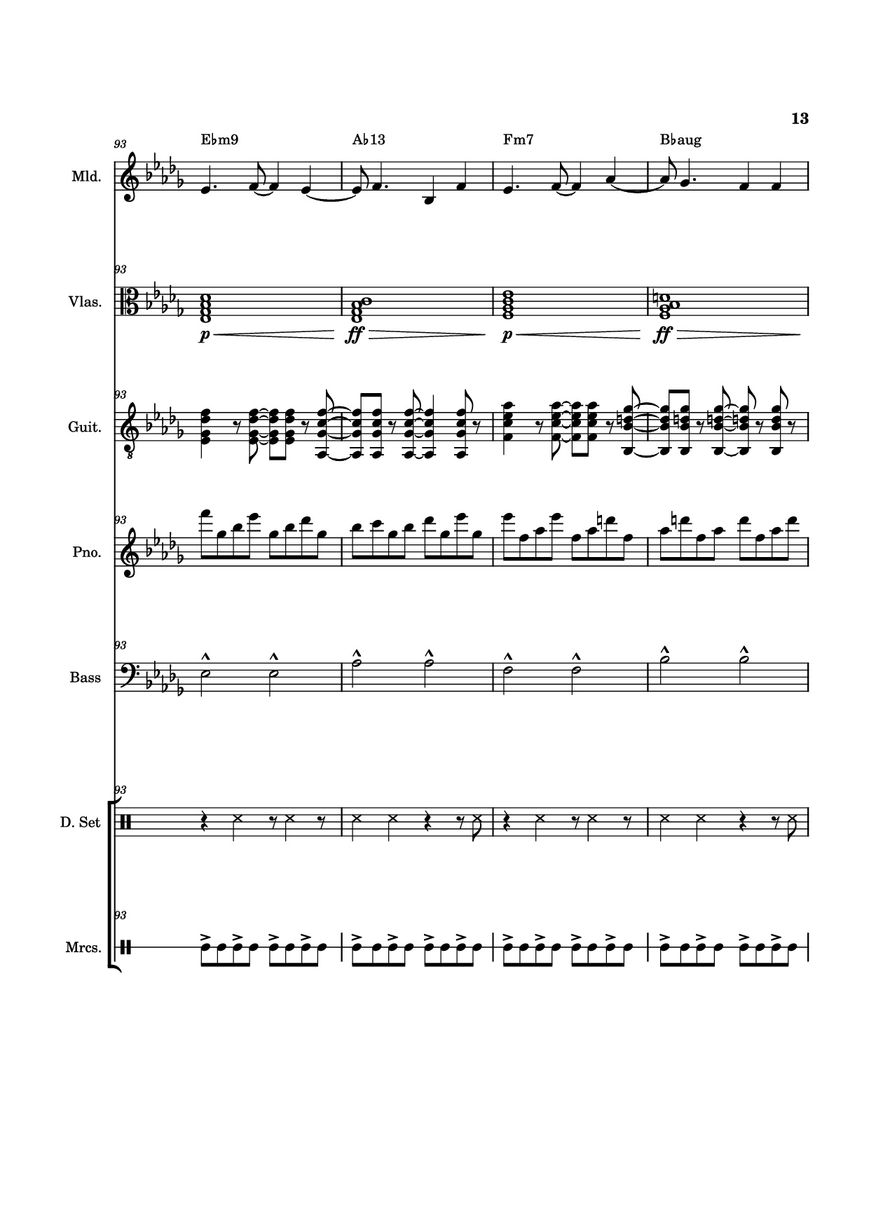 Page 13 of Sheet music PDF Piano Guitar Tab From The Start Piano - Arrangement by ste