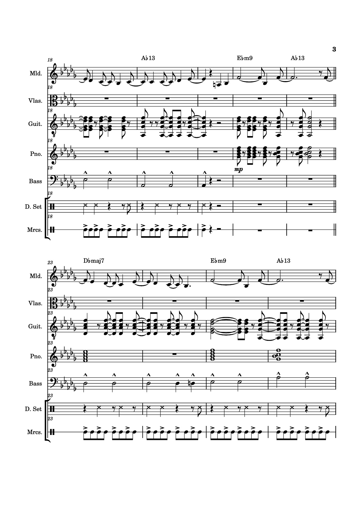 Page 3 of Sheet music PDF Piano Guitar Tab From The Start Piano - Arrangement by ste