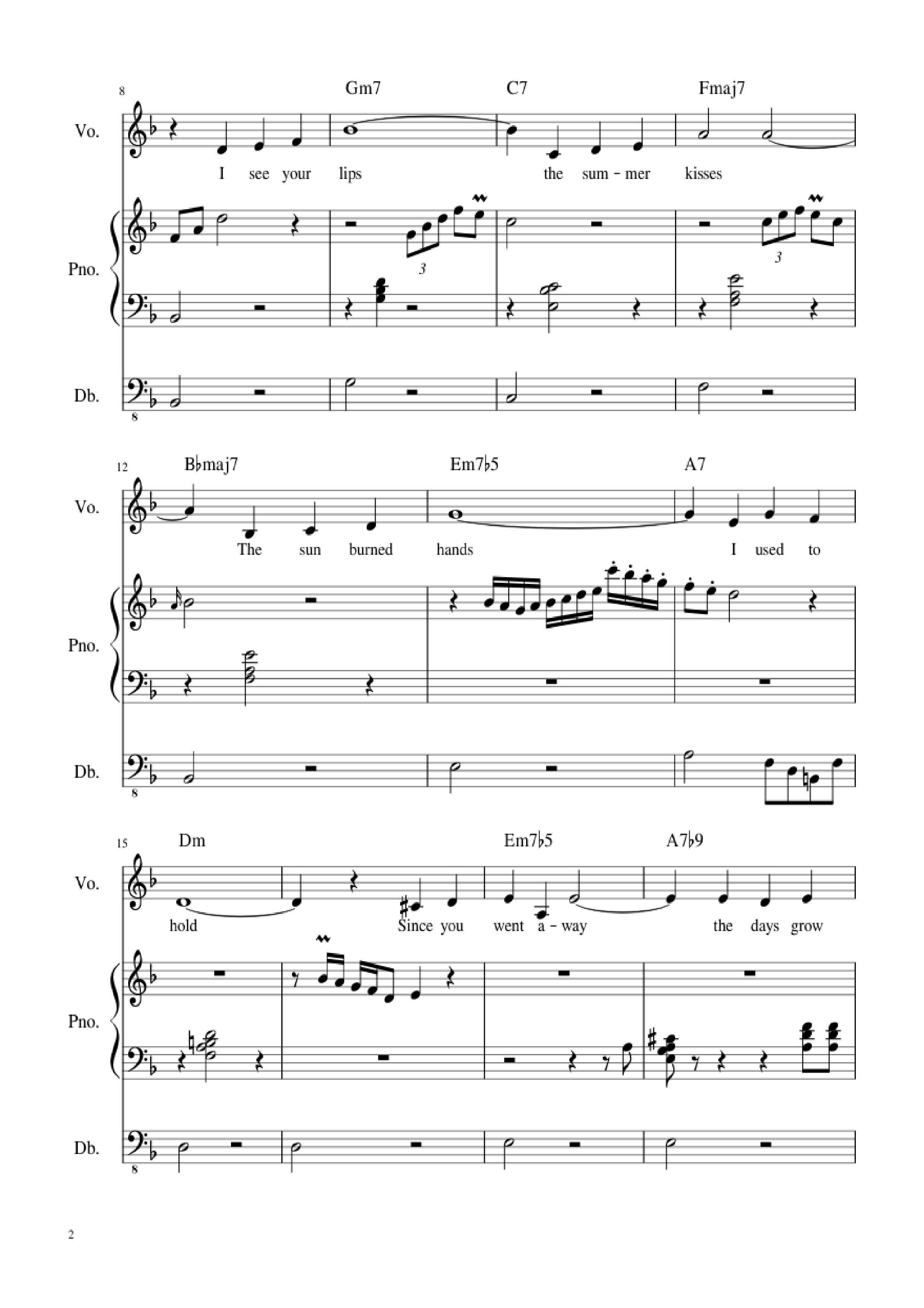 The falling leaves drift by the window, Trang 8