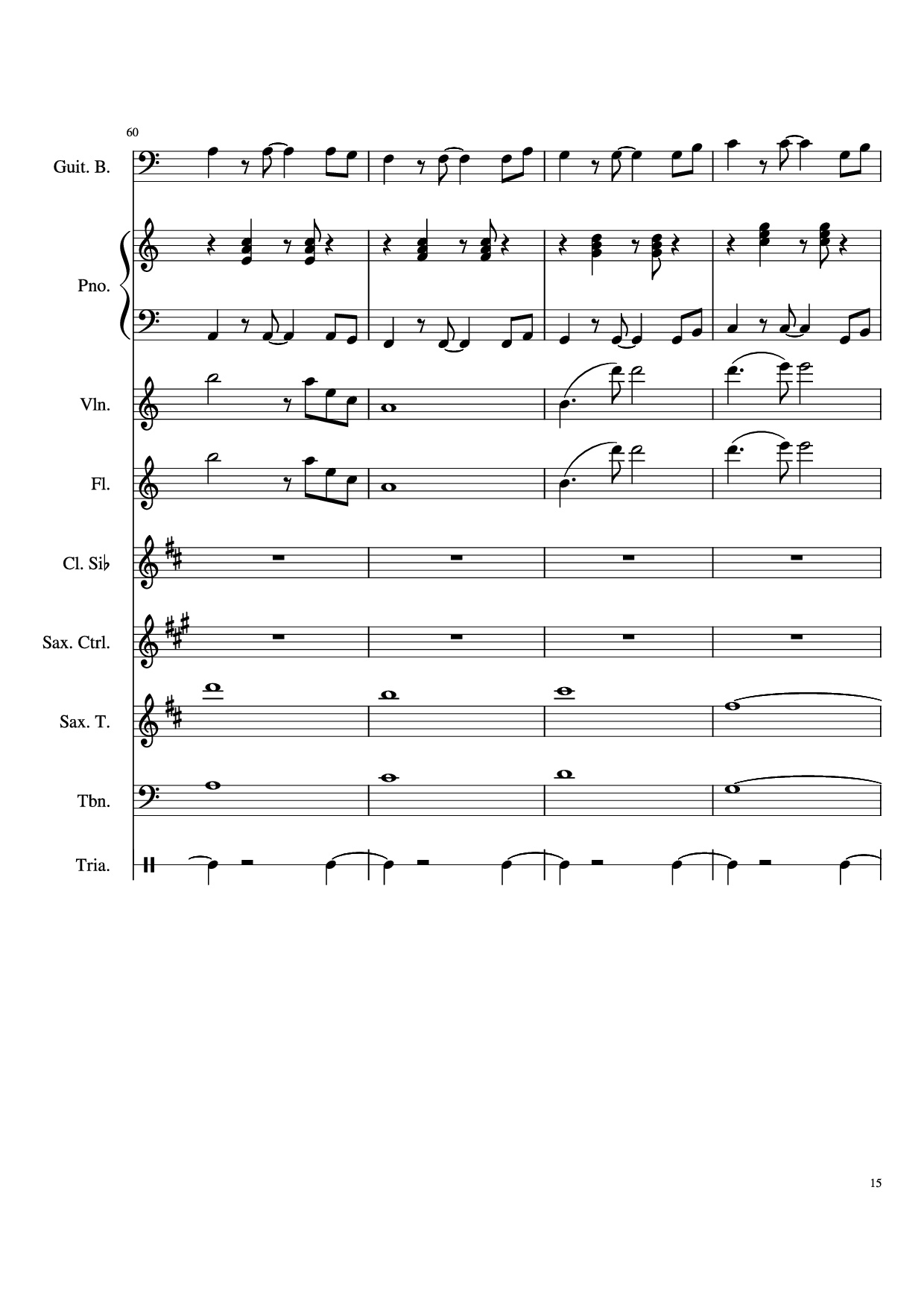 Page 15 of Sheet music PDF Stand By Me Piano & Violin - Ben E King