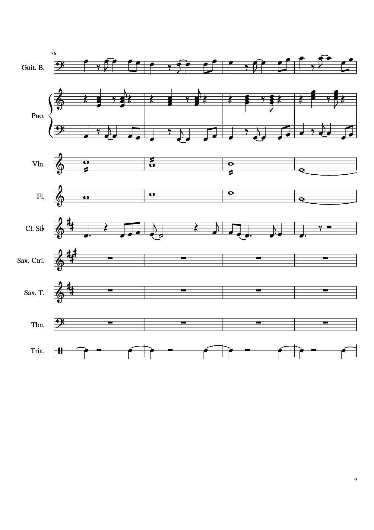 Page 9 of Sheet music PDF Stand By Me Piano & Violin - Ben E King