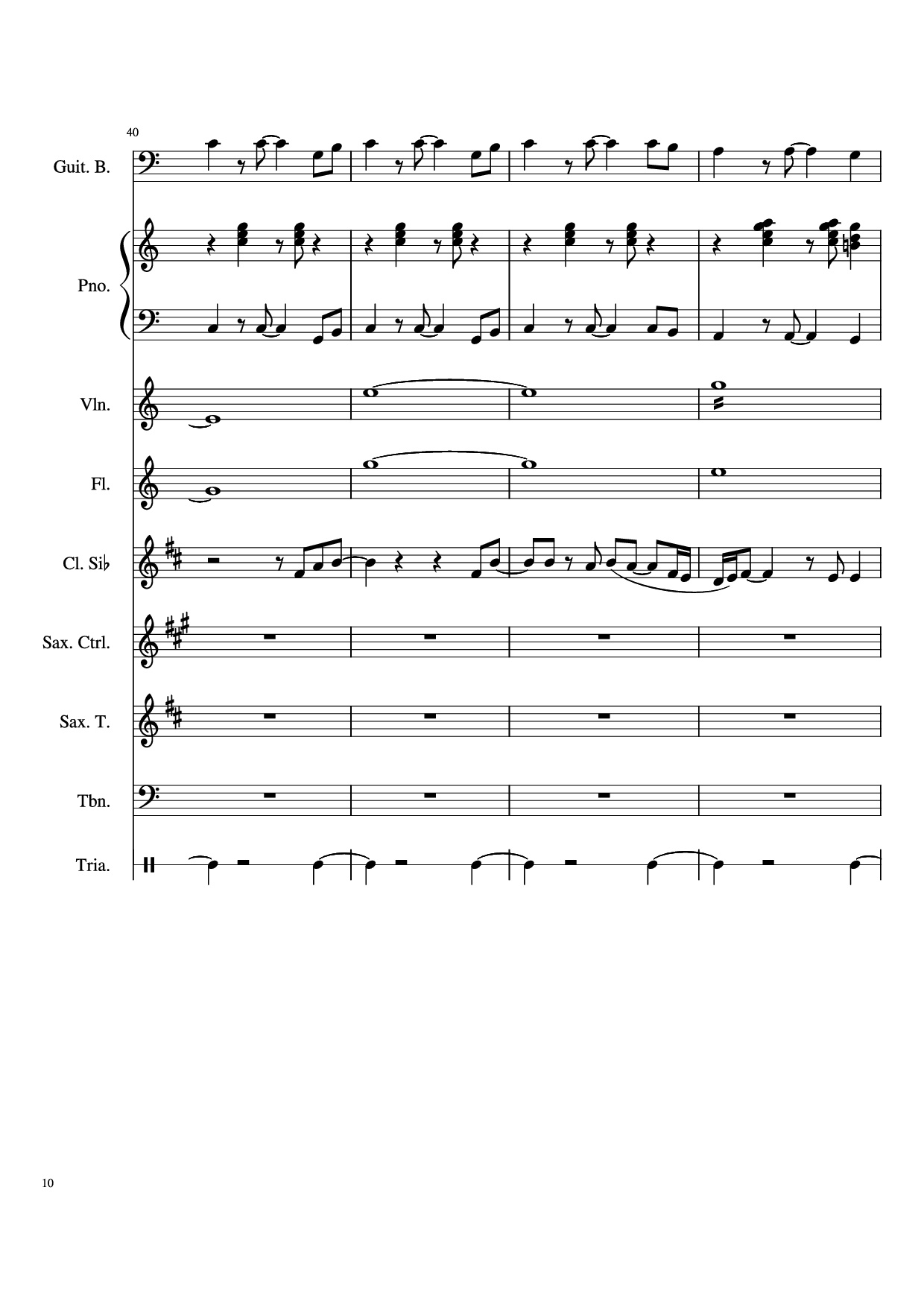 Page 10 of Sheet music PDF Stand By Me Piano & Violin - Ben E King