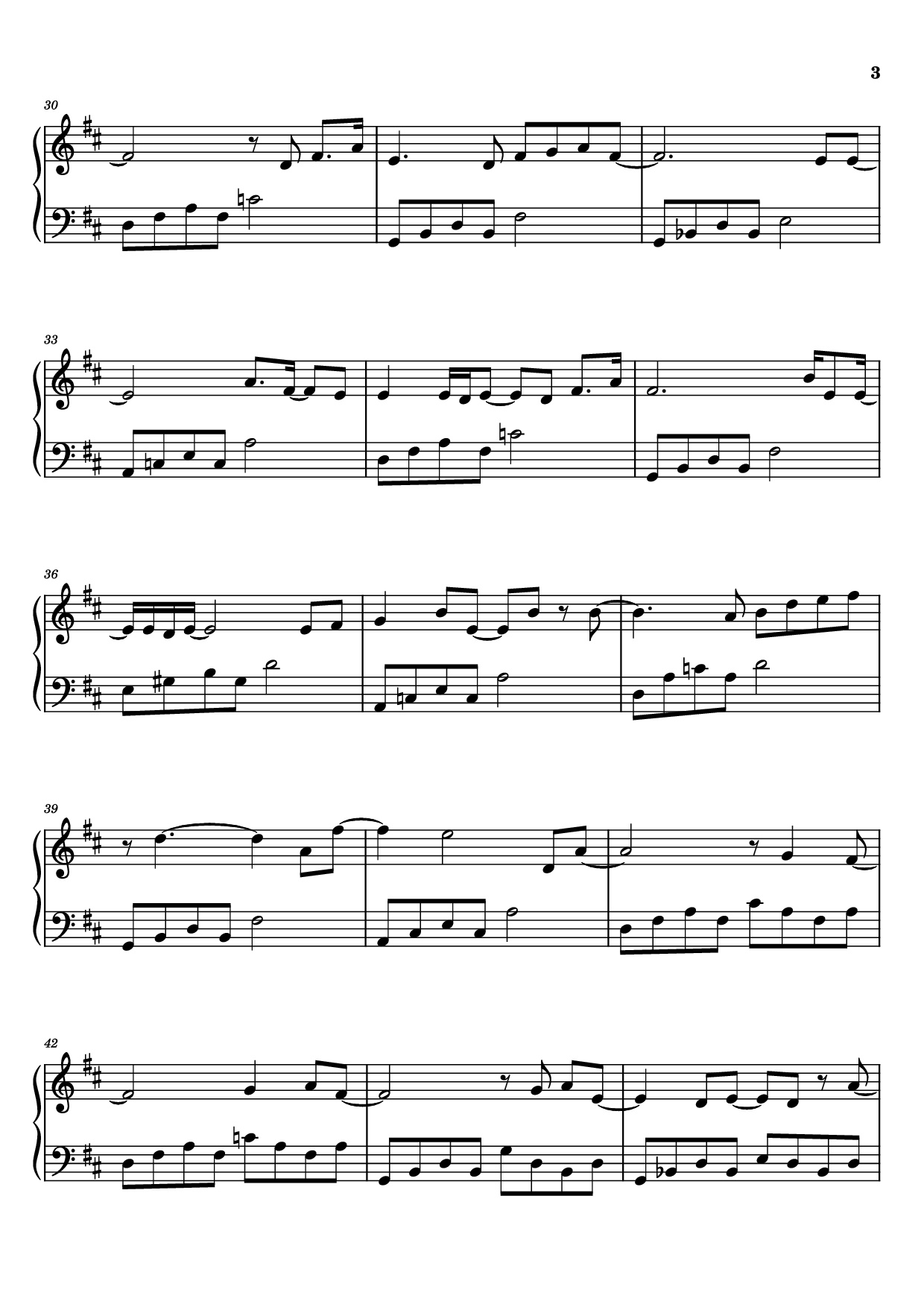 Page 3 of Sheet music PDF Piano SEASONS Piano - Wave to earth
