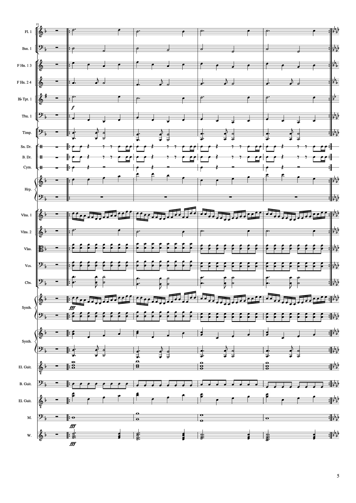 Page 5 of Sheet music PDF Excalibur - Pathfinder Music Productions