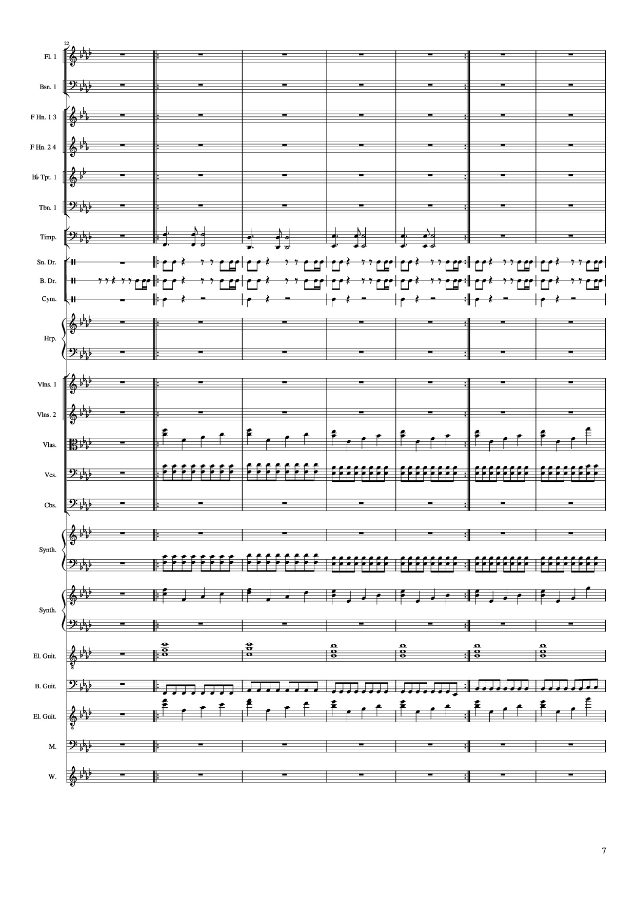 Page 7 of Sheet music PDF Excalibur - Pathfinder Music Productions
