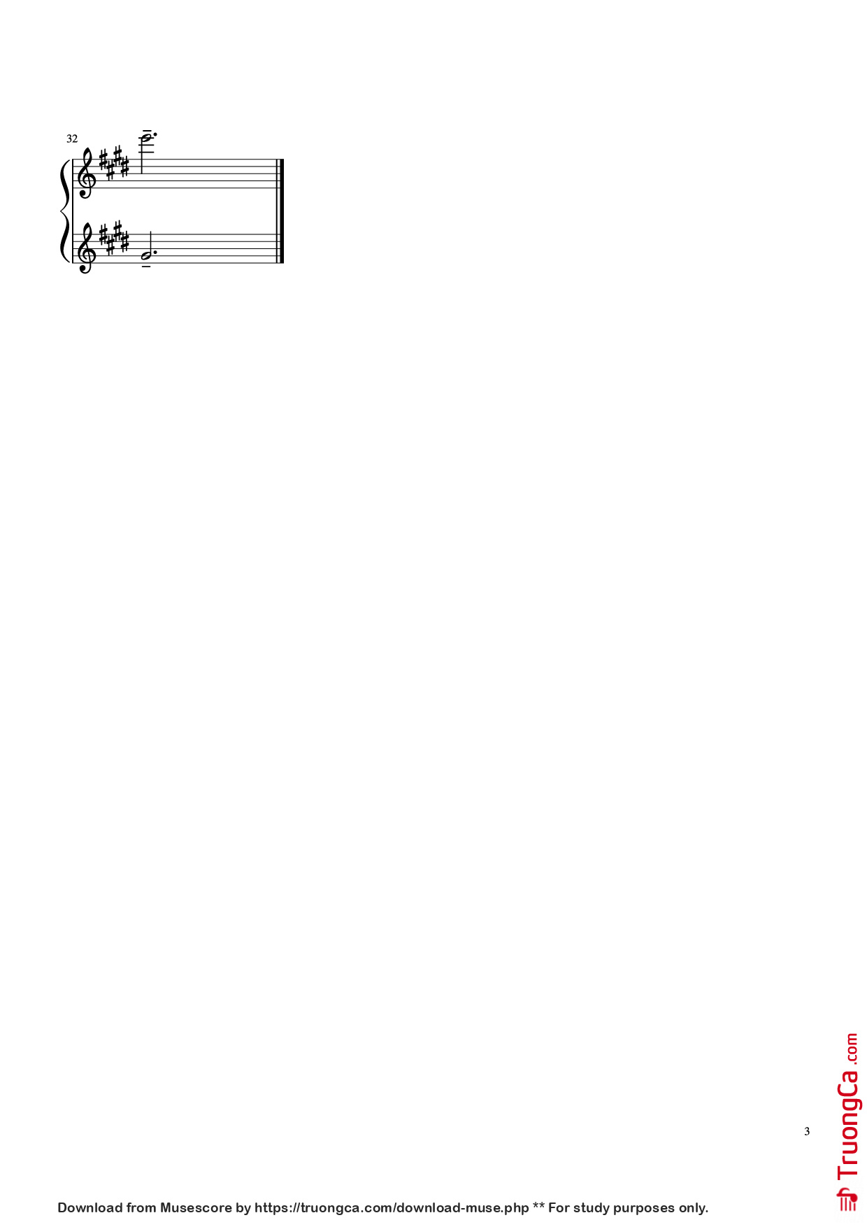Page 3 of Sheet music PDF Piano Mia and Sebasti0n