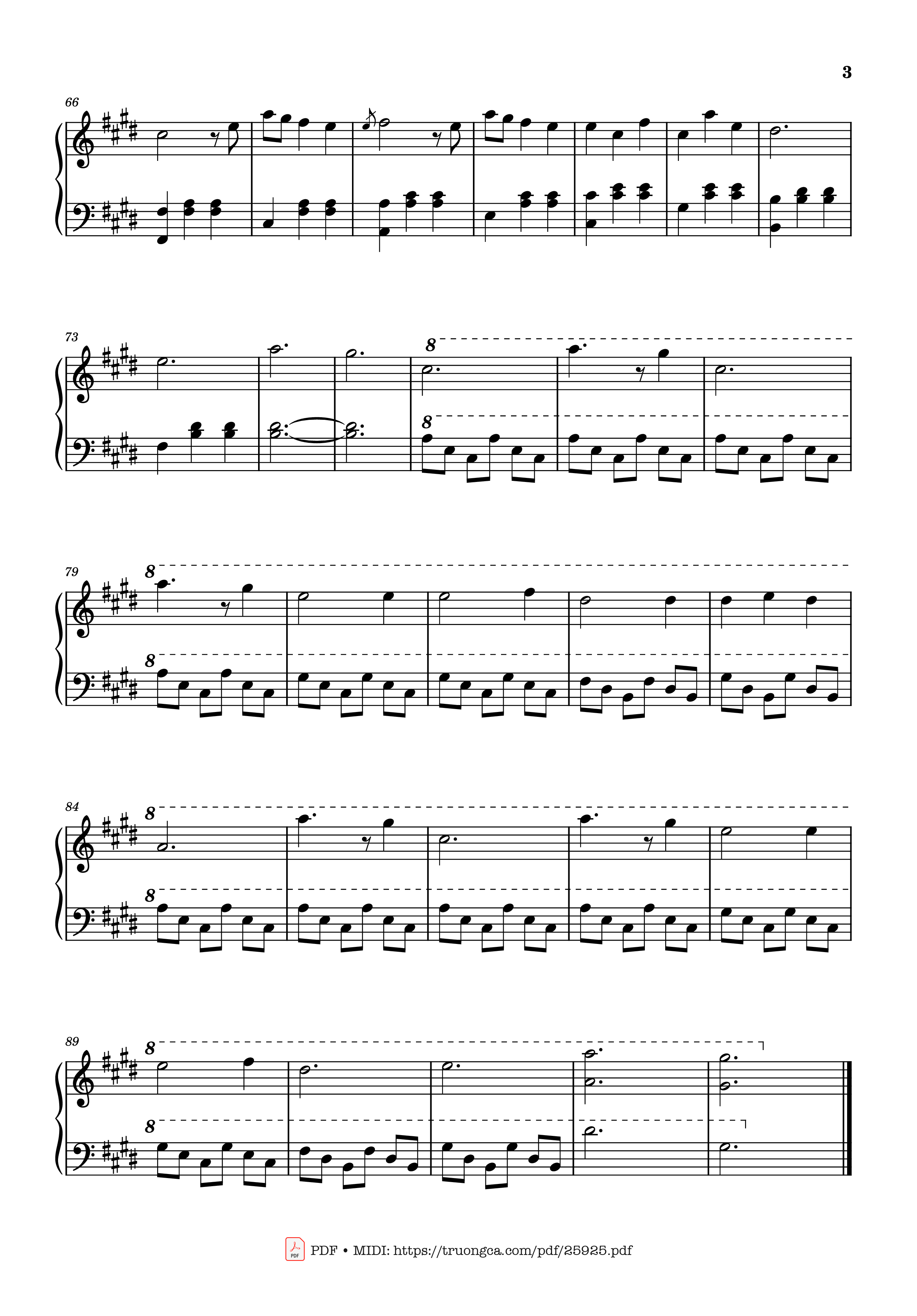 Page 3 of Sheet music PDF Piano Idea 15 Piano - Gibran Alcocer