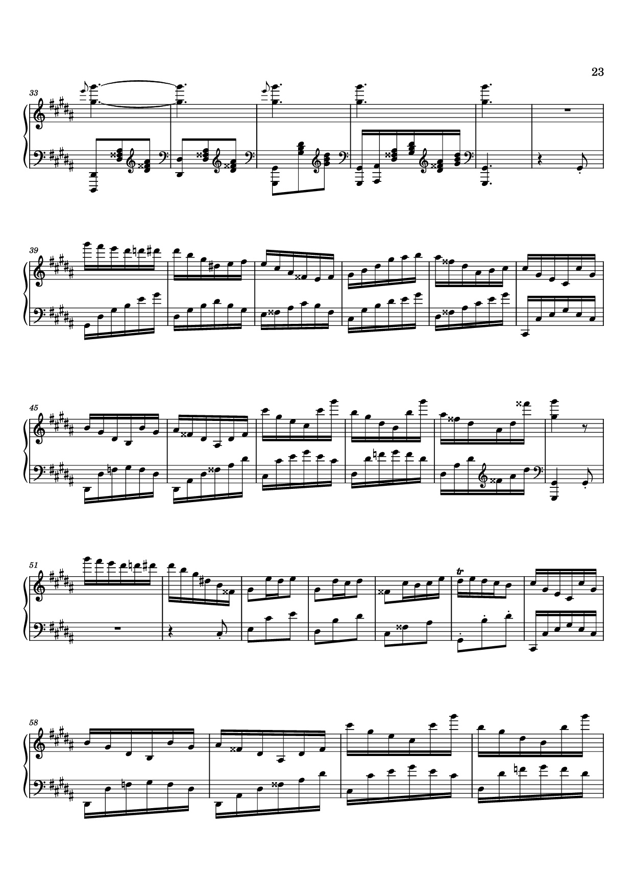 Page 23 of Sheet music PDF 12 Valses mélancoliques III - Dance of the Cranes - No. 1 in C Minor - Stephan Beneking