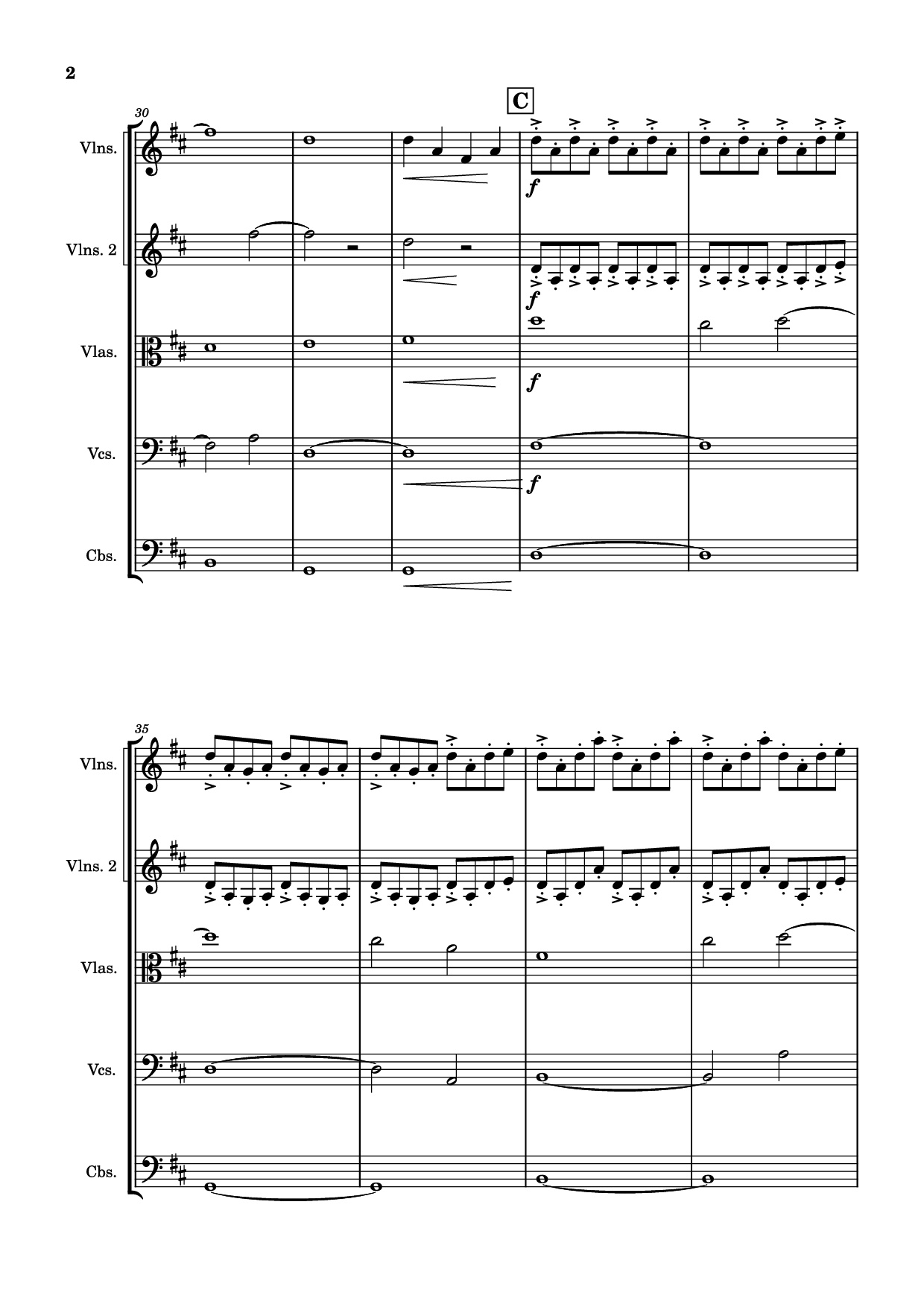 Page 2 of Sheet music PDF Serana - Interpretation: GM