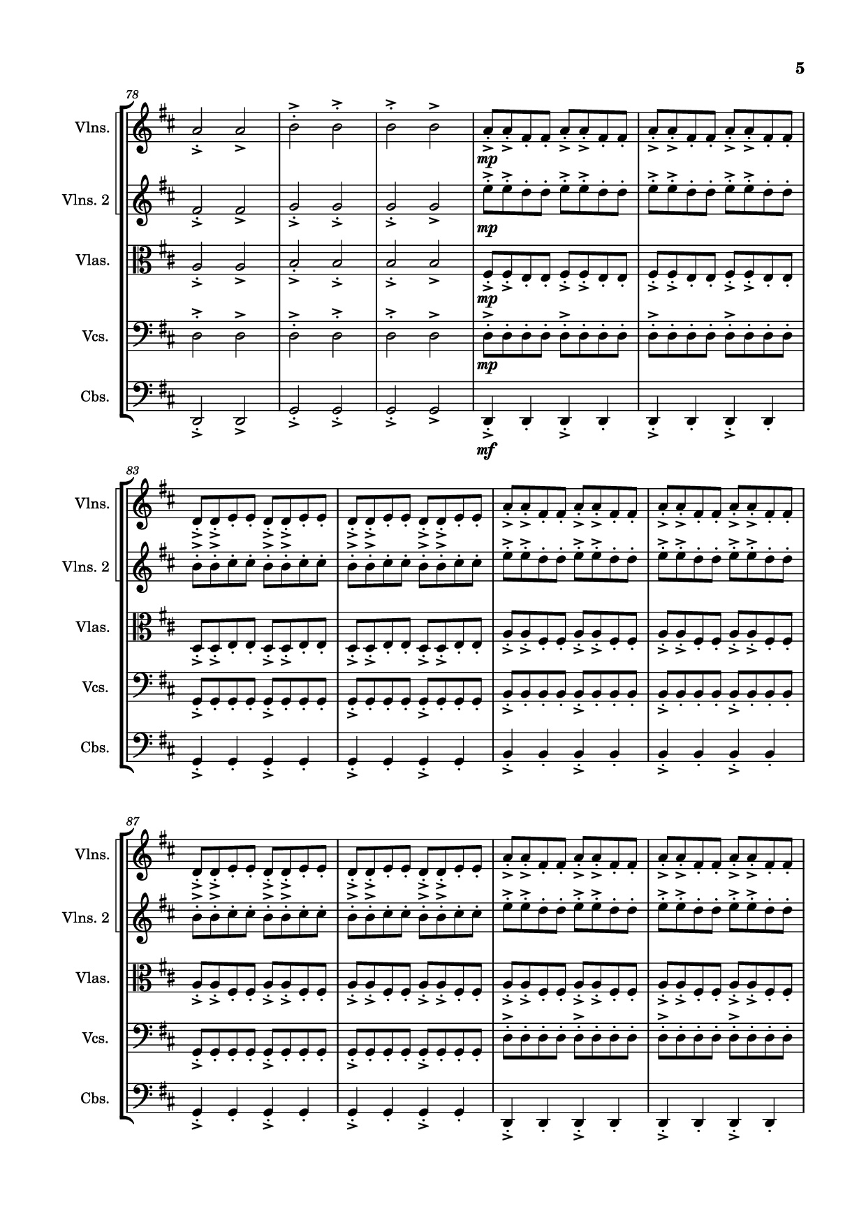 Page 5 of Sheet music PDF Serana - Interpretation: GM