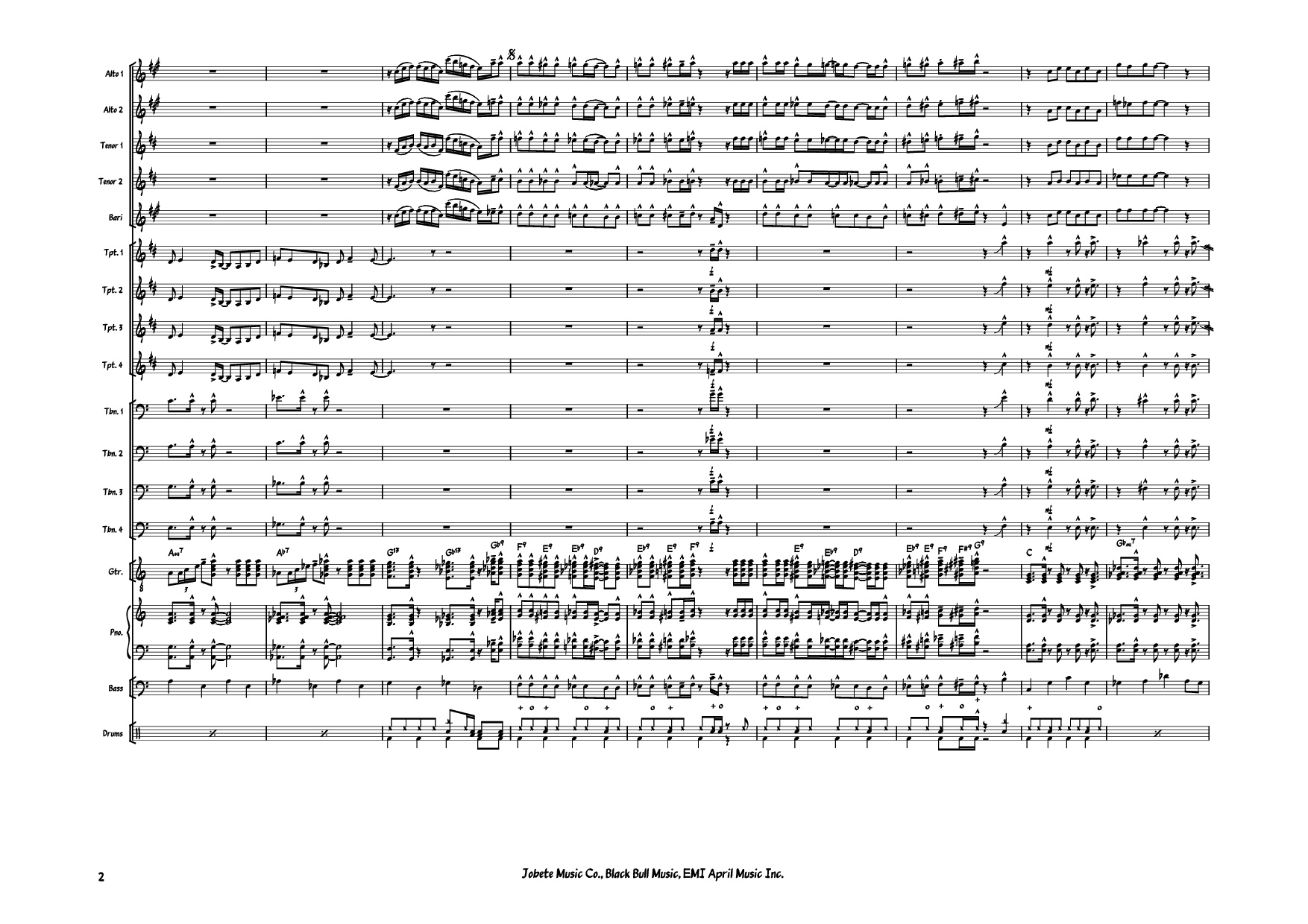 Page 2 of Sheet music PDF Piano Sir Duke Piano - Stevie Wonder