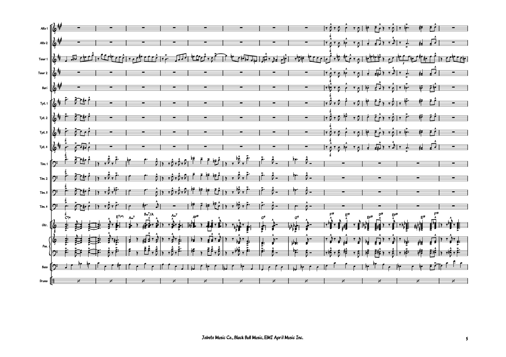 Page 5 of Sheet music PDF Piano Sir Duke Piano - Stevie Wonder