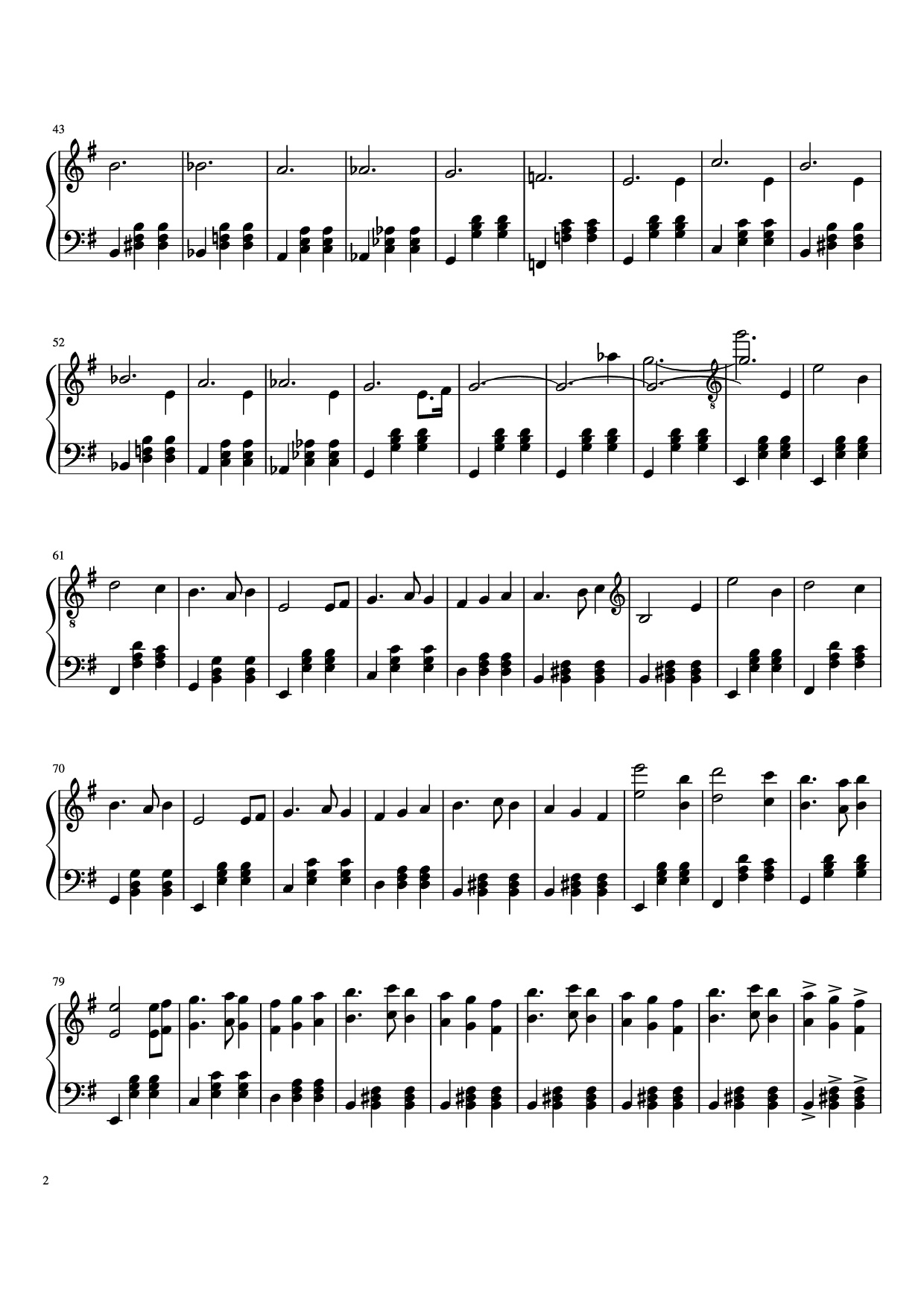 Page 2 of Sheet music PDF Piano Book of Circus Piano - One Hell of a Butler