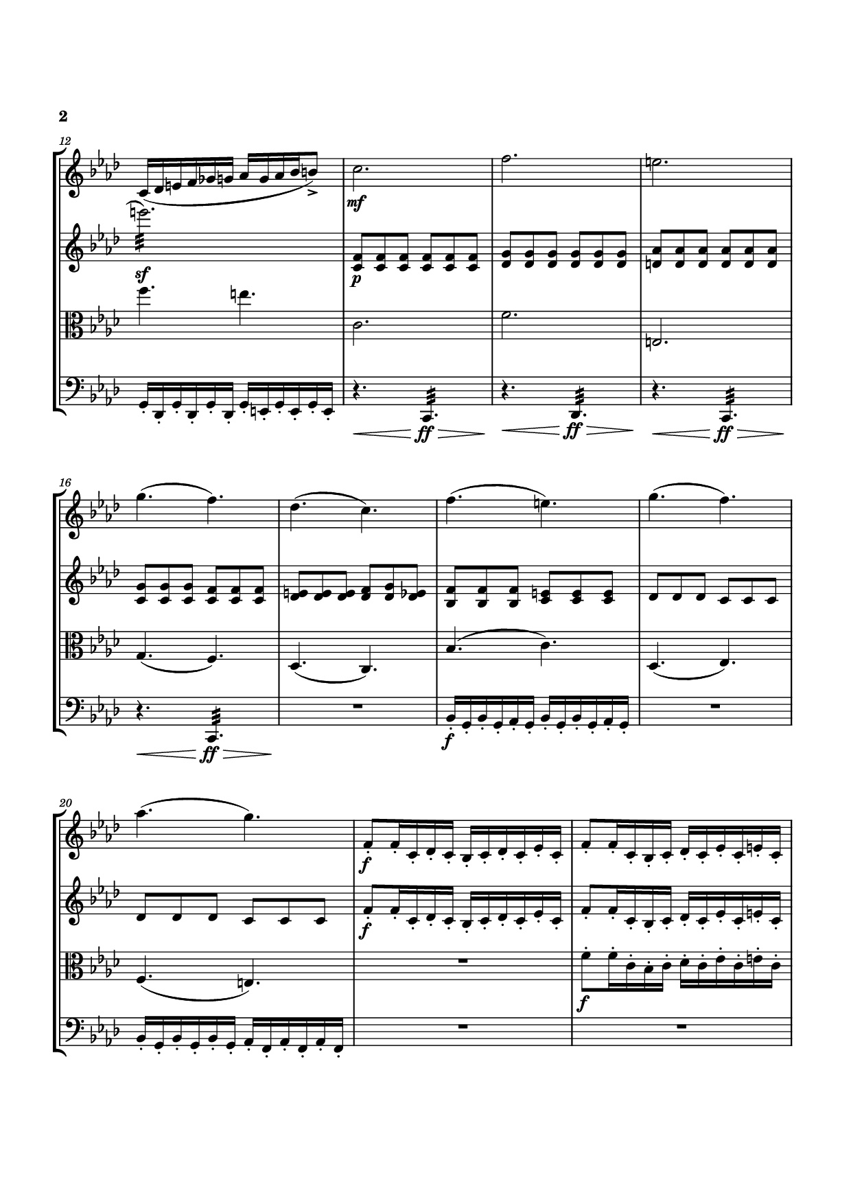 Page 2 of Sheet music PDF The Twin Moon Knight Violin - Composer: Tai Tomisawa