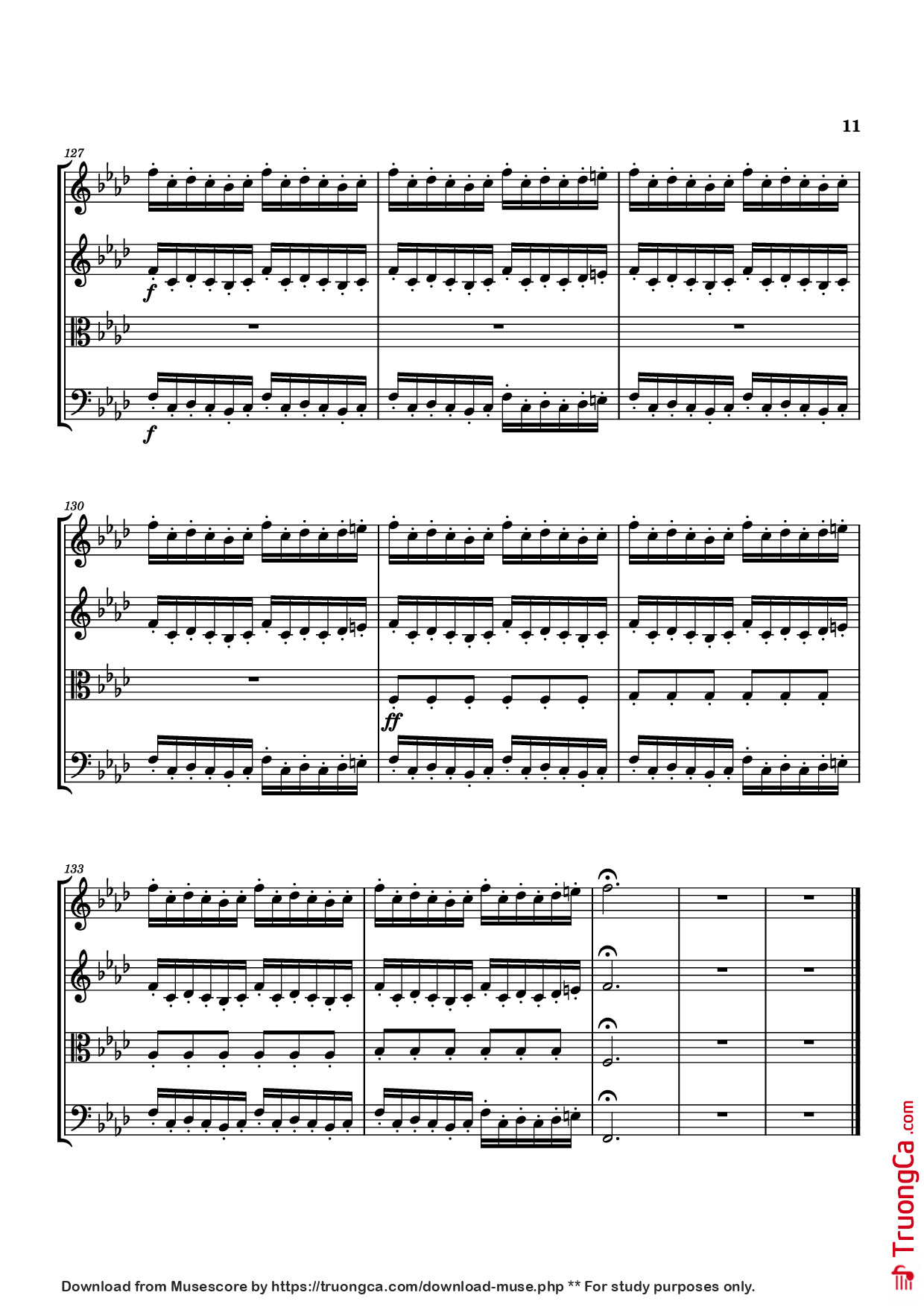 Page 11 of Sheet music PDF The Twin Moon Knight Violin - Composer: Tai Tomisawa