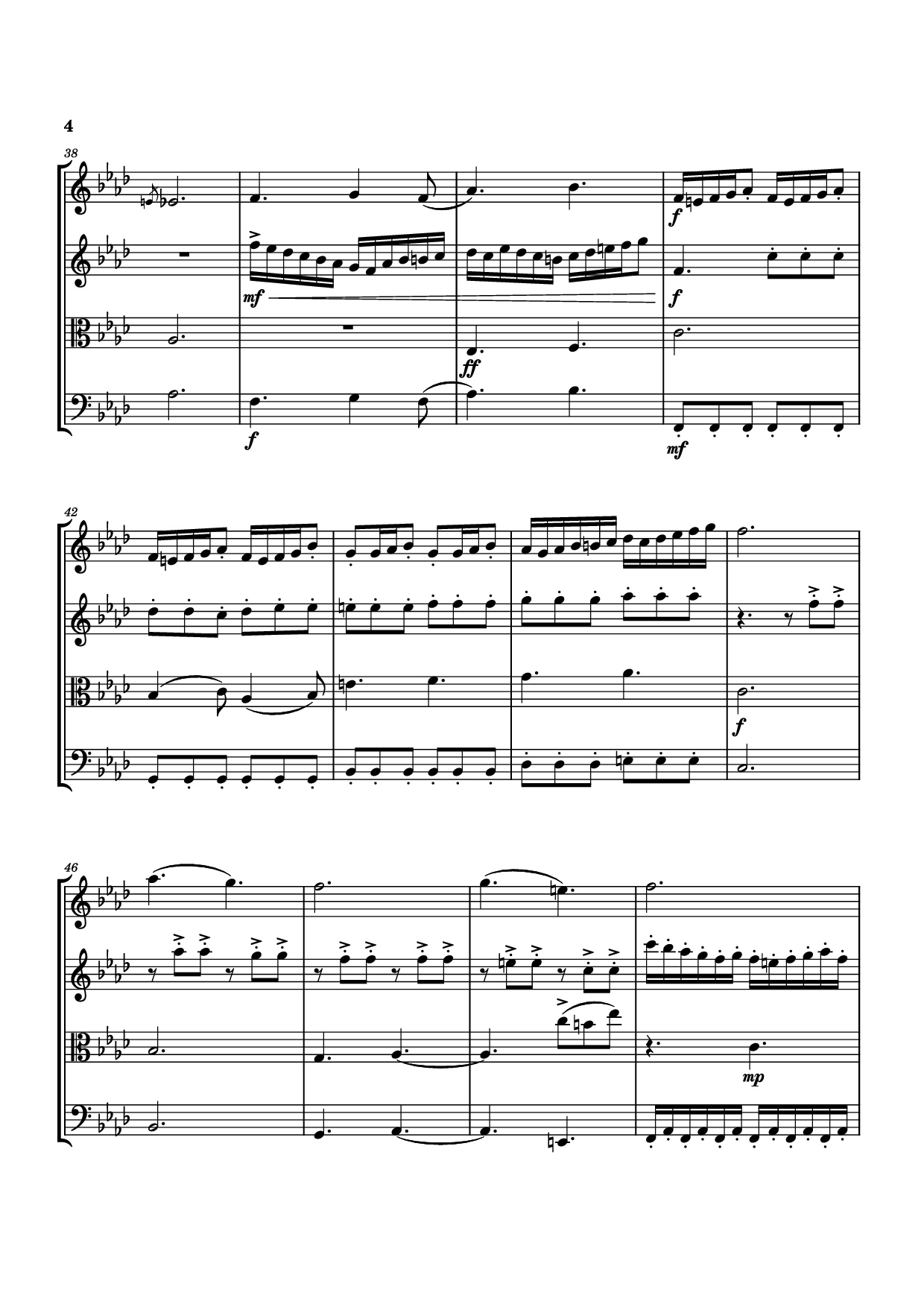 Page 4 of Sheet music PDF The Twin Moon Knight Violin - Composer: Tai Tomisawa