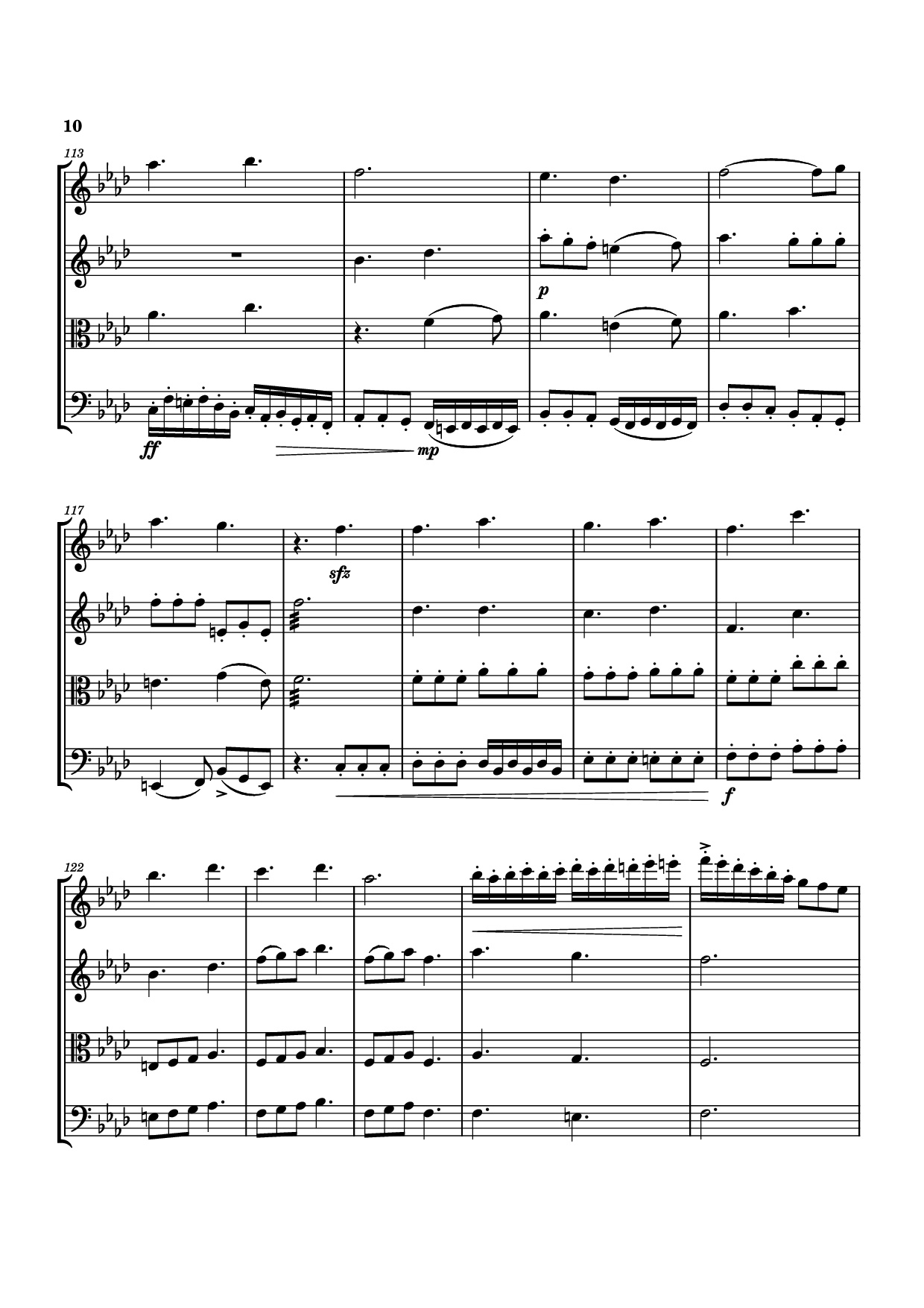 Page 10 of Sheet music PDF The Twin Moon Knight Violin - Composer: Tai Tomisawa
