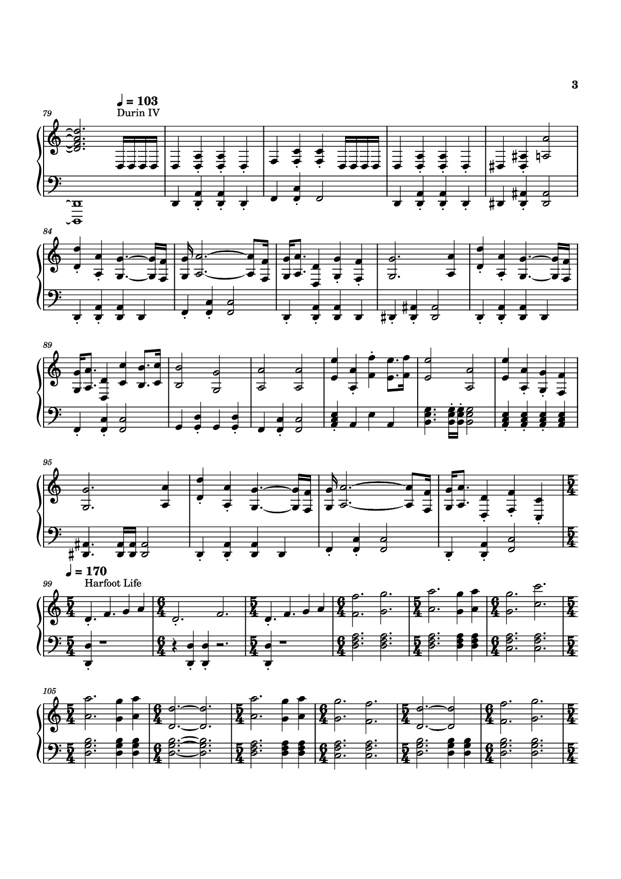 Page 3 of Sheet music PDF Piano The Lord of the Rings: The Rings of Power Medley Piano - Bear McCreary