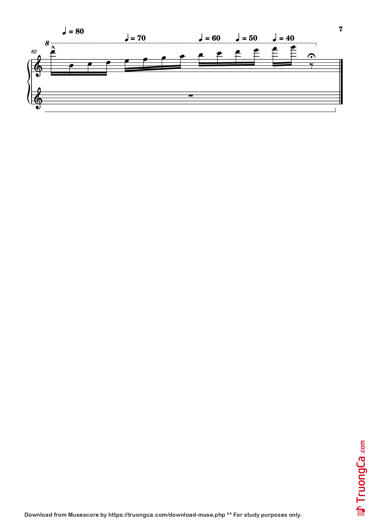 Page 7 of Sheet music PDF Piano The Interstellar Experience Piano - Tony Ann