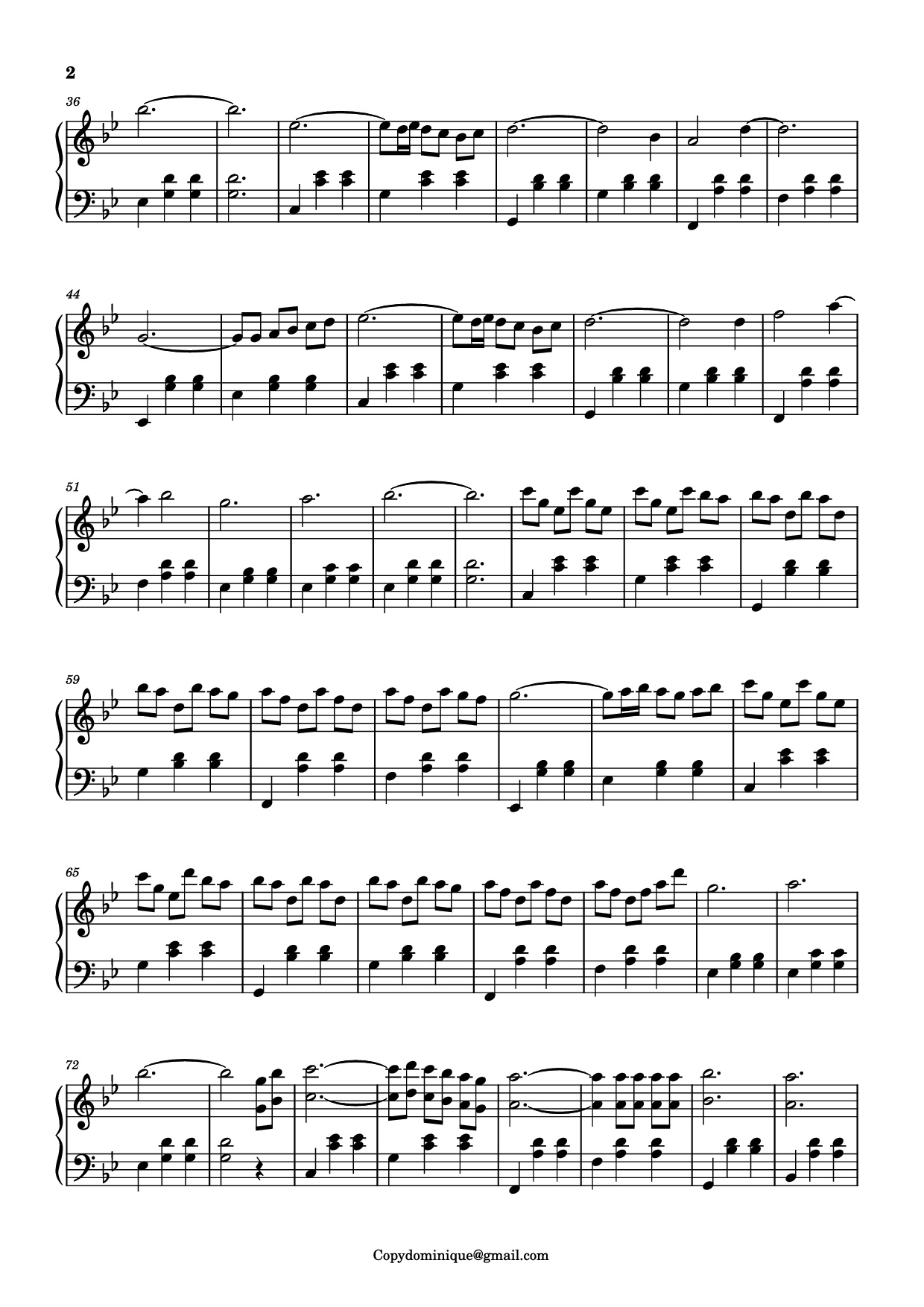 Page 2 of Sheet music PDF Piano Idea 10 Piano - Gibran Alcocer