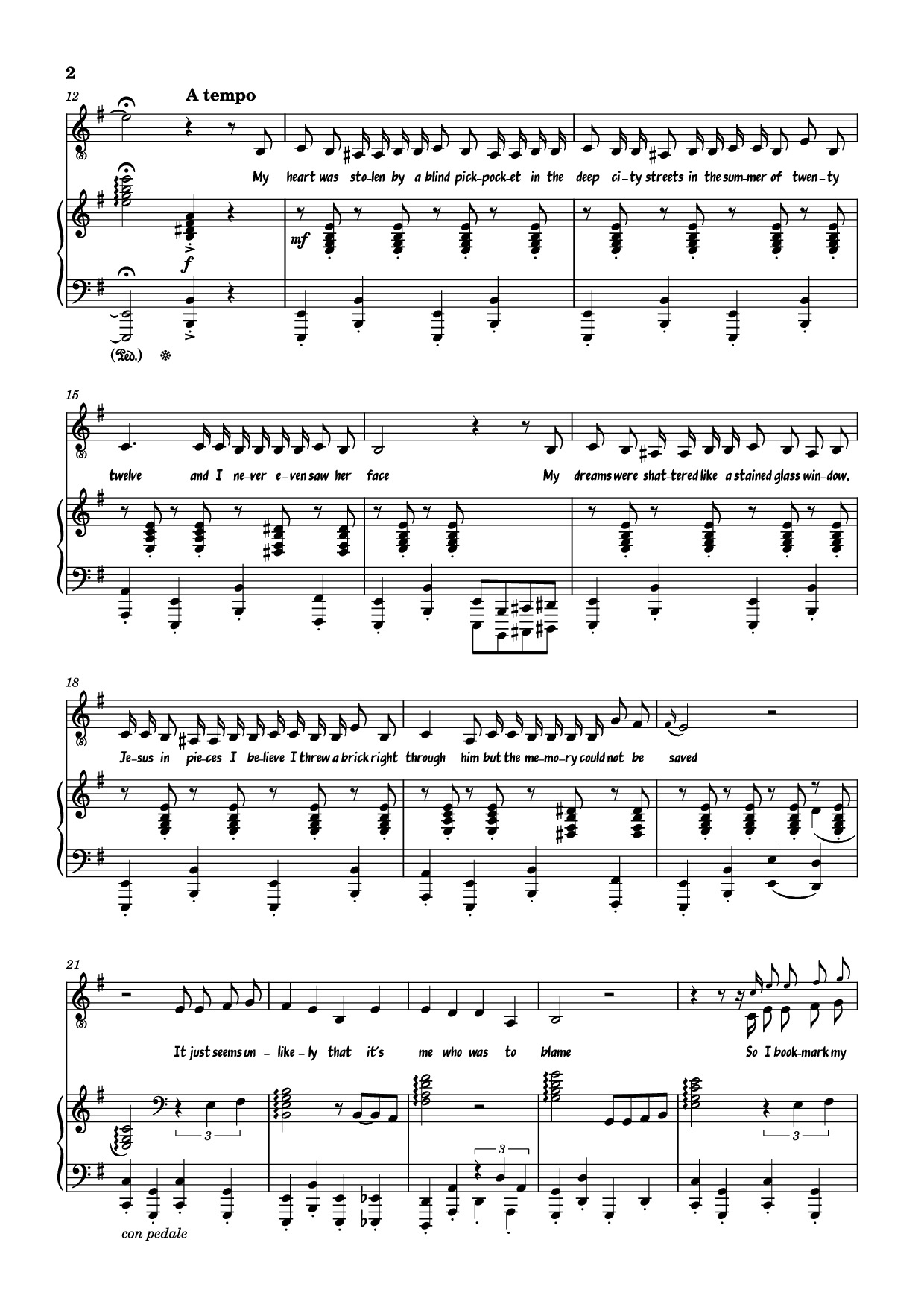 Page 2 of Sheet music PDF Hand Me My Shovel, I