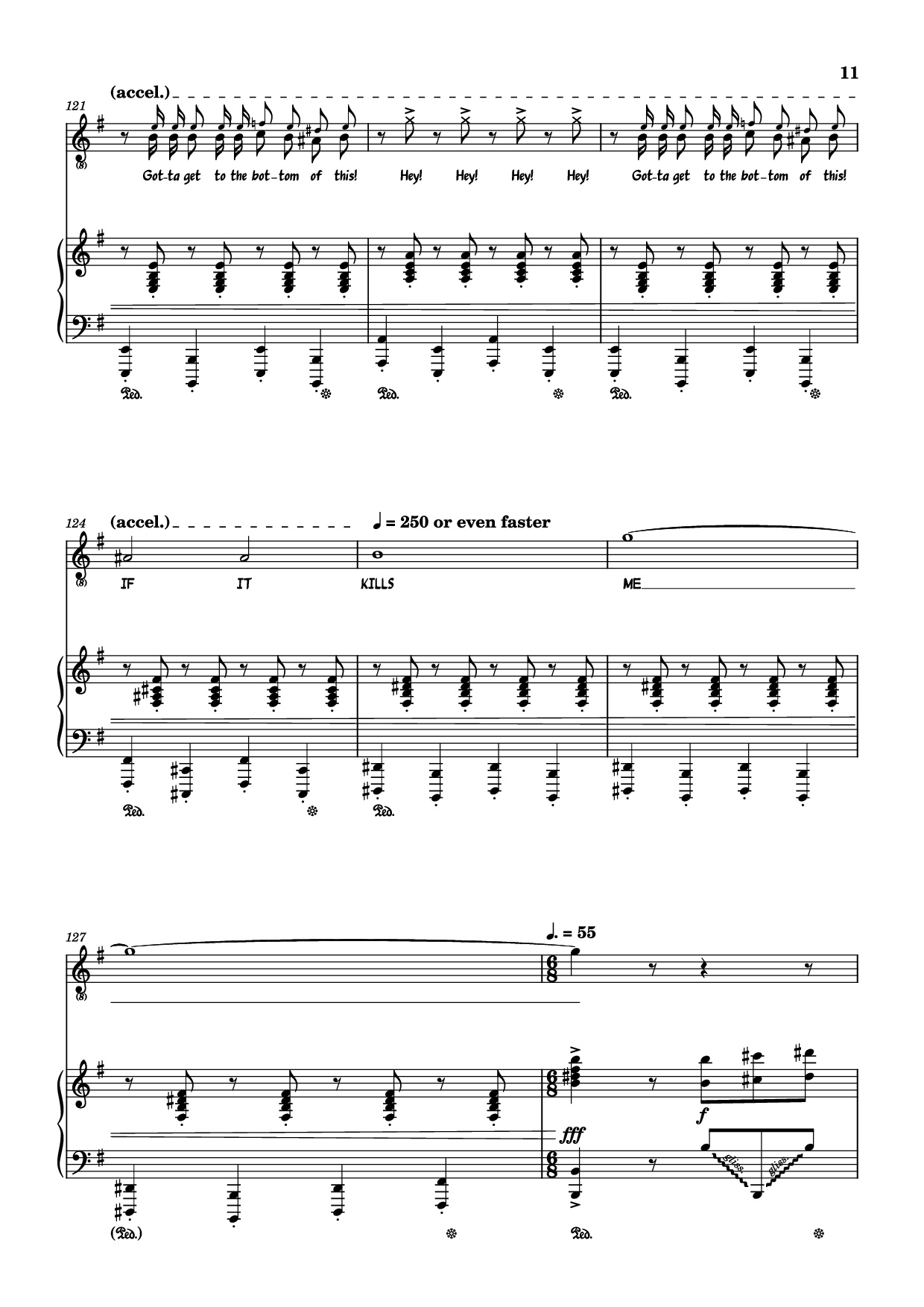 Page 11 of Sheet music PDF Hand Me My Shovel, I