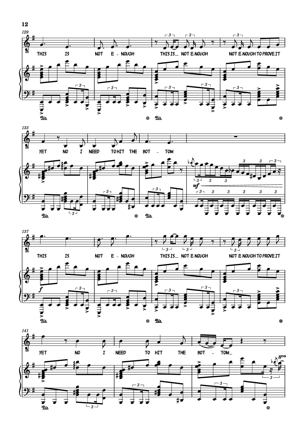 Page 12 of Sheet music PDF Hand Me My Shovel, I
