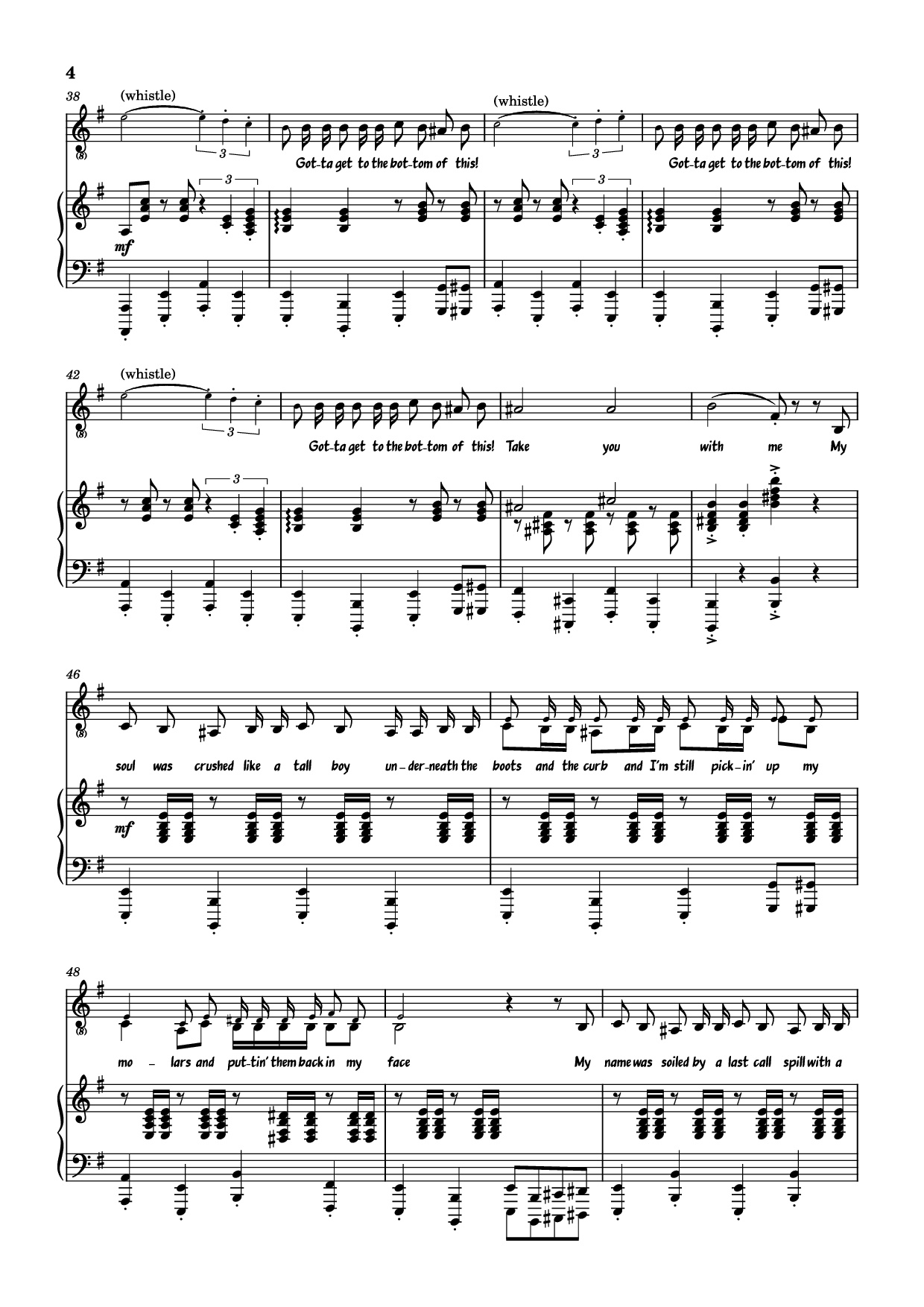 Page 4 of Sheet music PDF Hand Me My Shovel, I