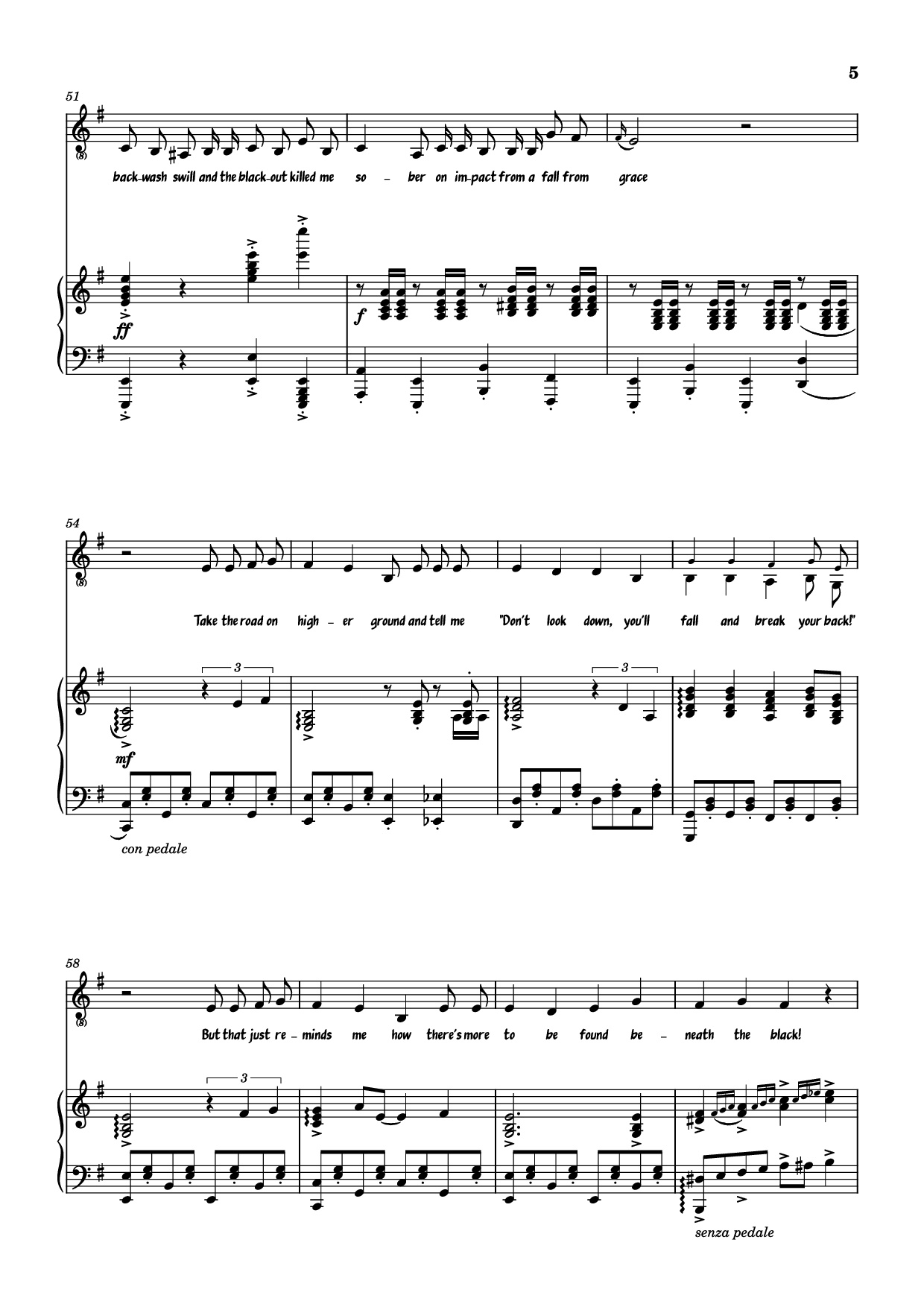 Page 5 of Sheet music PDF Hand Me My Shovel, I