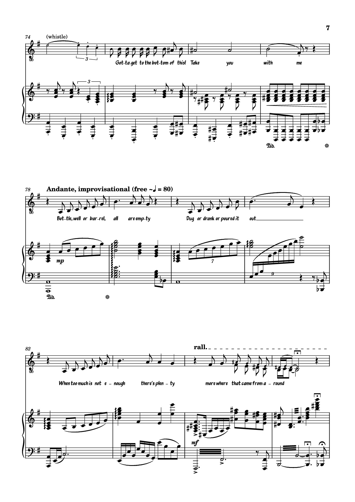 Page 7 of Sheet music PDF Hand Me My Shovel, I