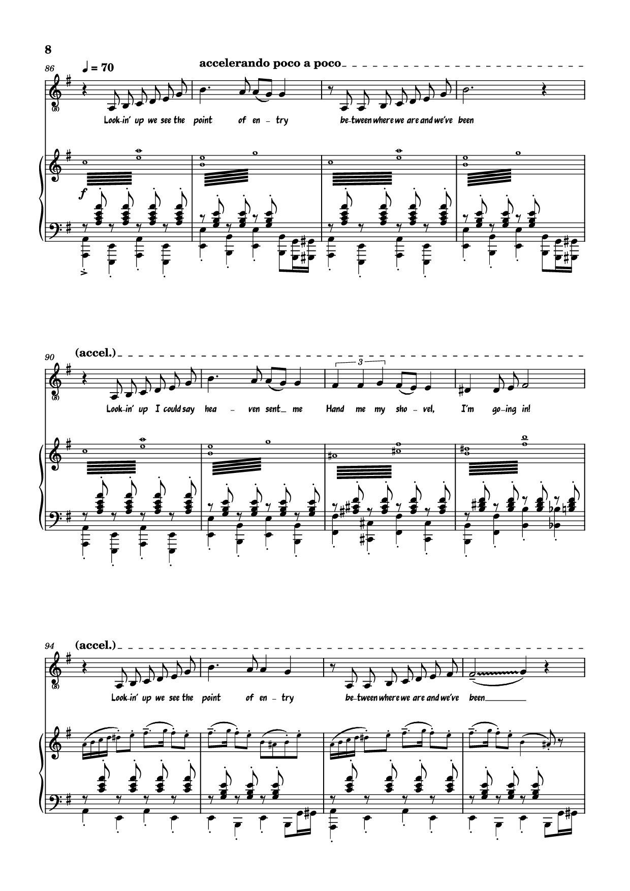 Page 8 of Sheet music PDF Hand Me My Shovel, I
