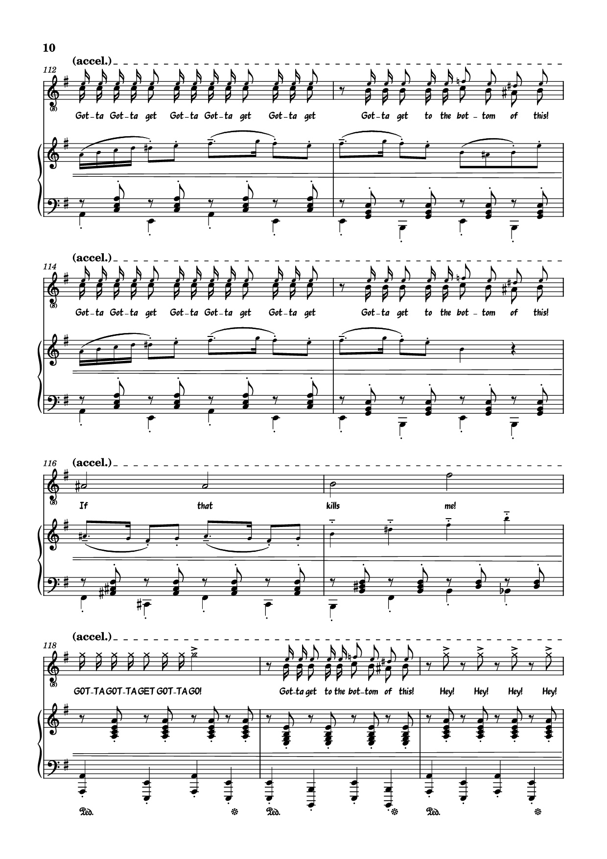 Page 10 of Sheet music PDF Hand Me My Shovel, I