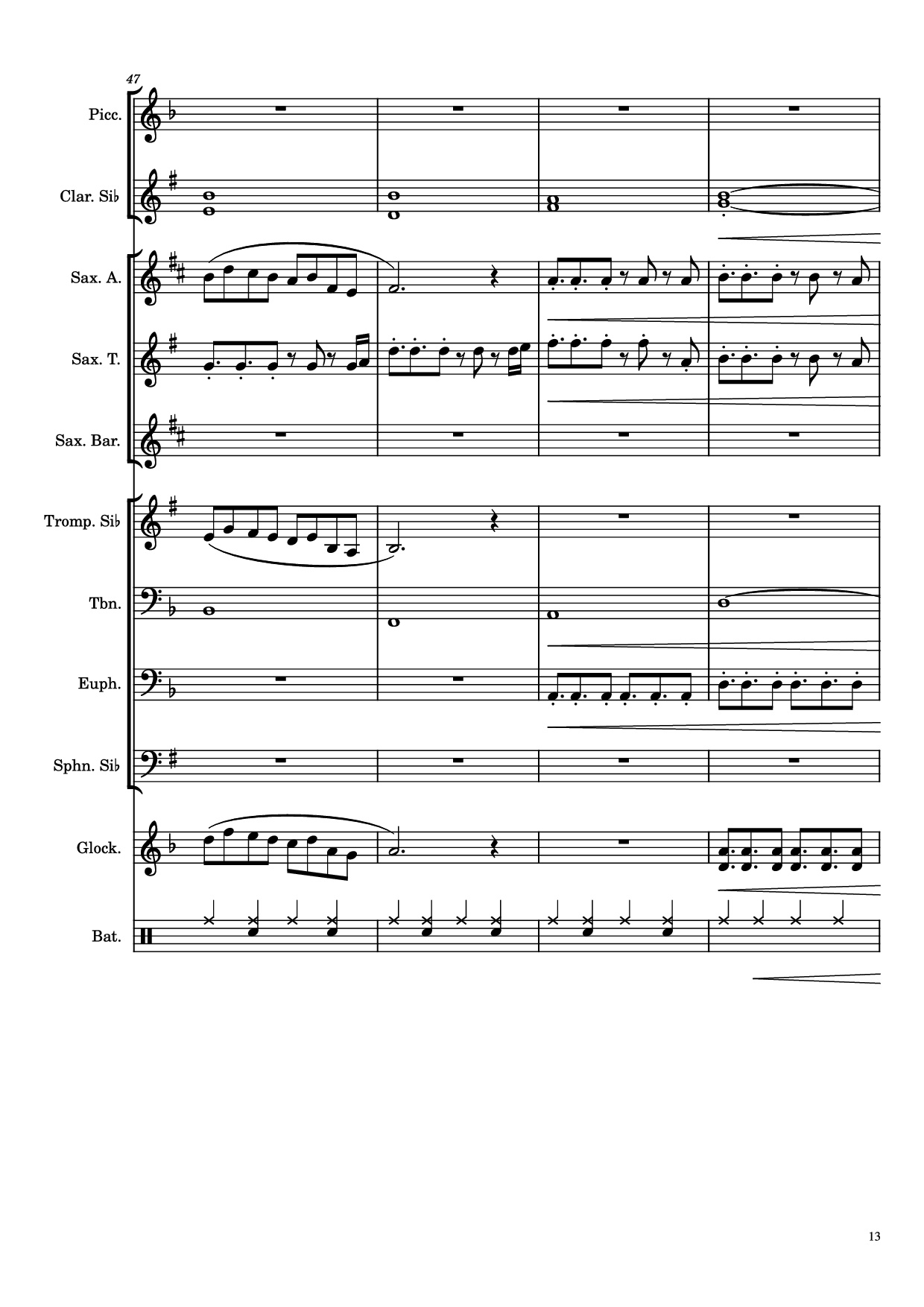 Page 13 of Sheet music PDF On The Floor - Alexthi