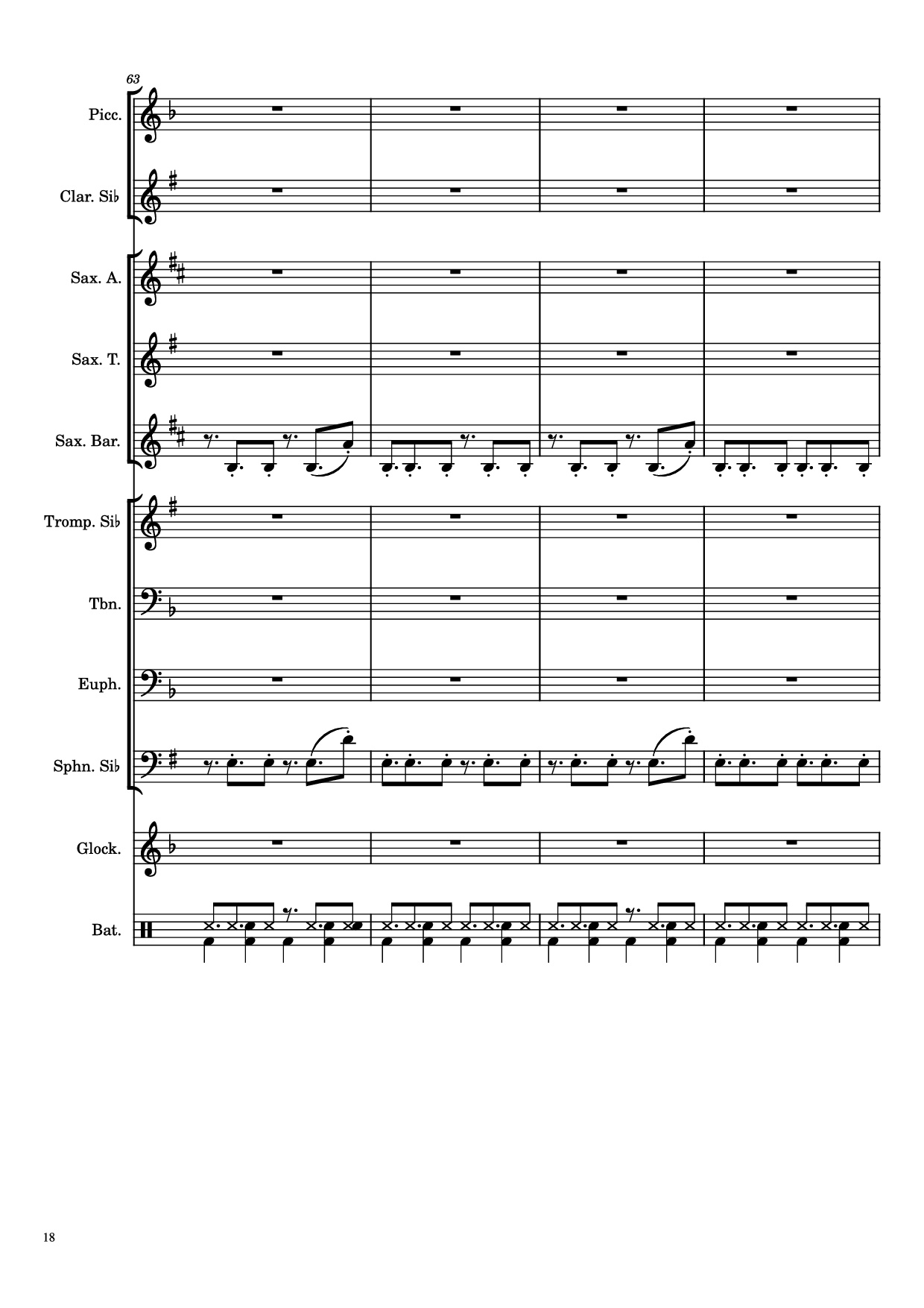 Page 18 of Sheet music PDF On The Floor - Alexthi