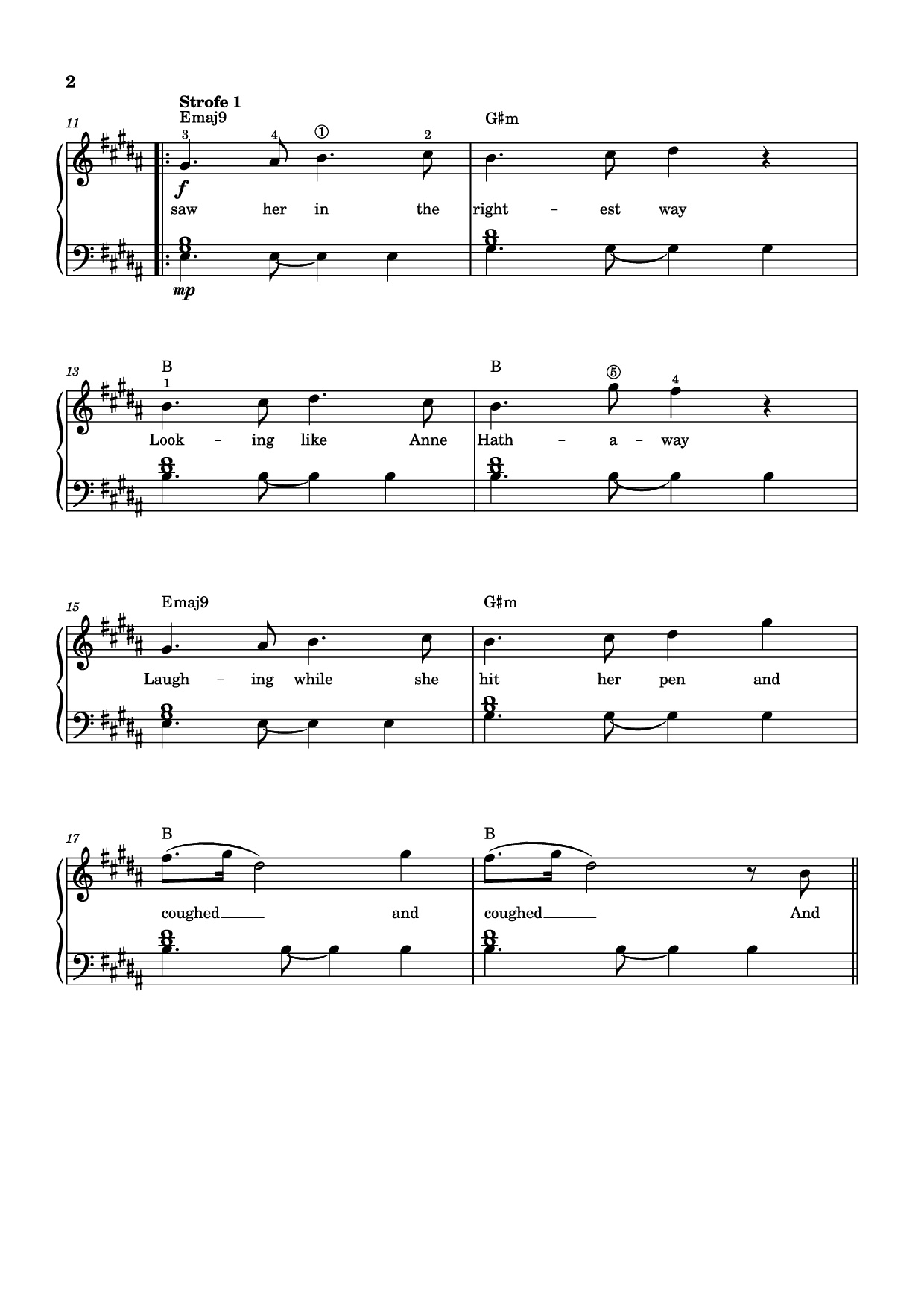 Page 2 of Sheet music PDF Piano Sailor Song Piano - Gigi Perez