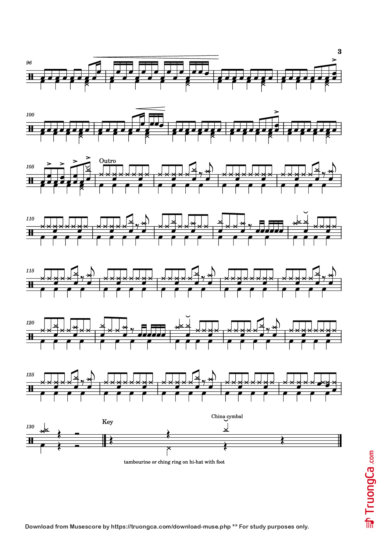 Page 3 of Sheet music PDF Dreams - The Cranberries