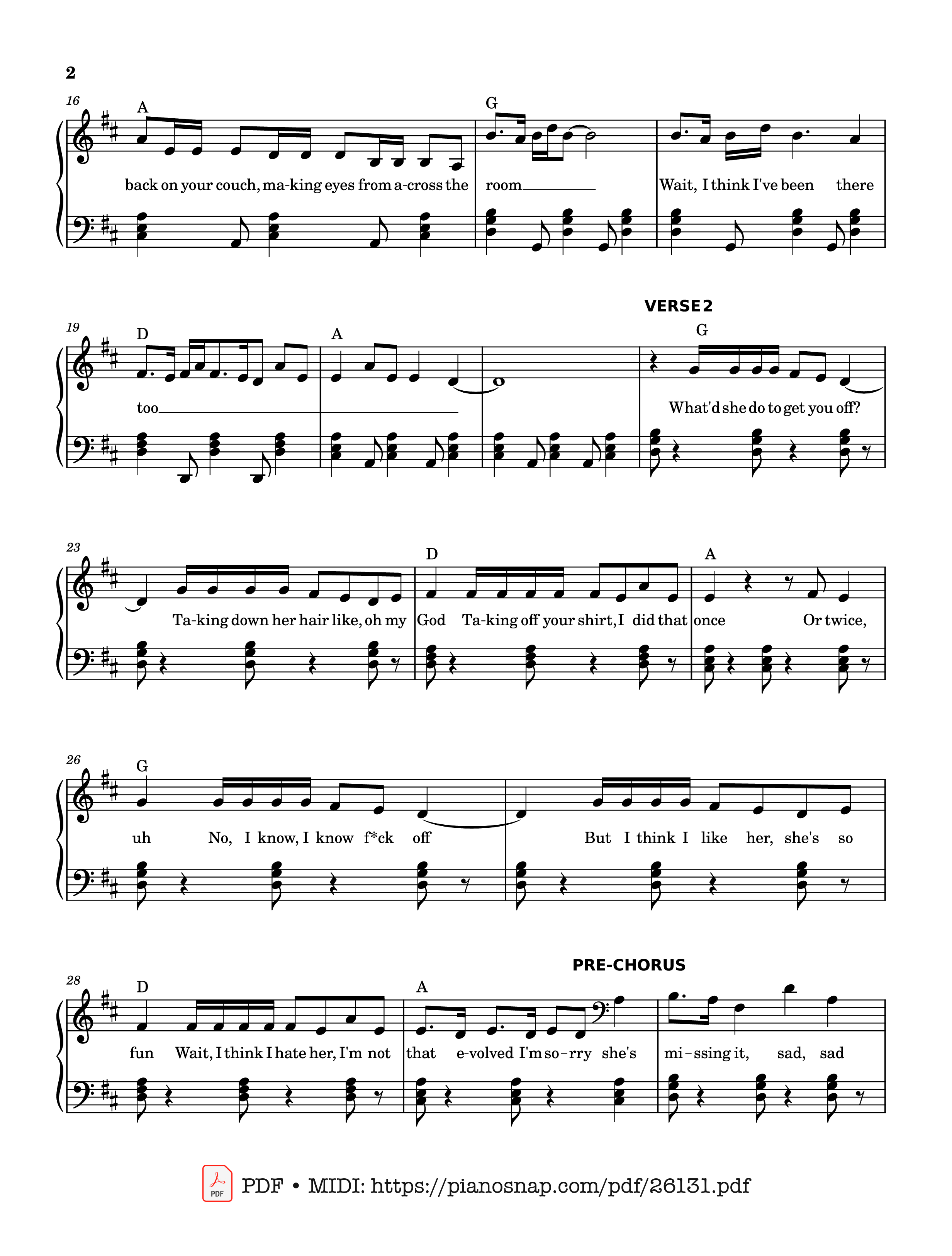 Page 2 of Sheet music PDF Piano That