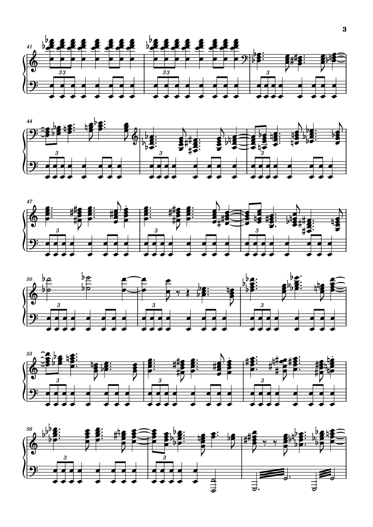 Page 3 of Sheet music PDF Piano The Planets - Mars Piano - Composer / arranger